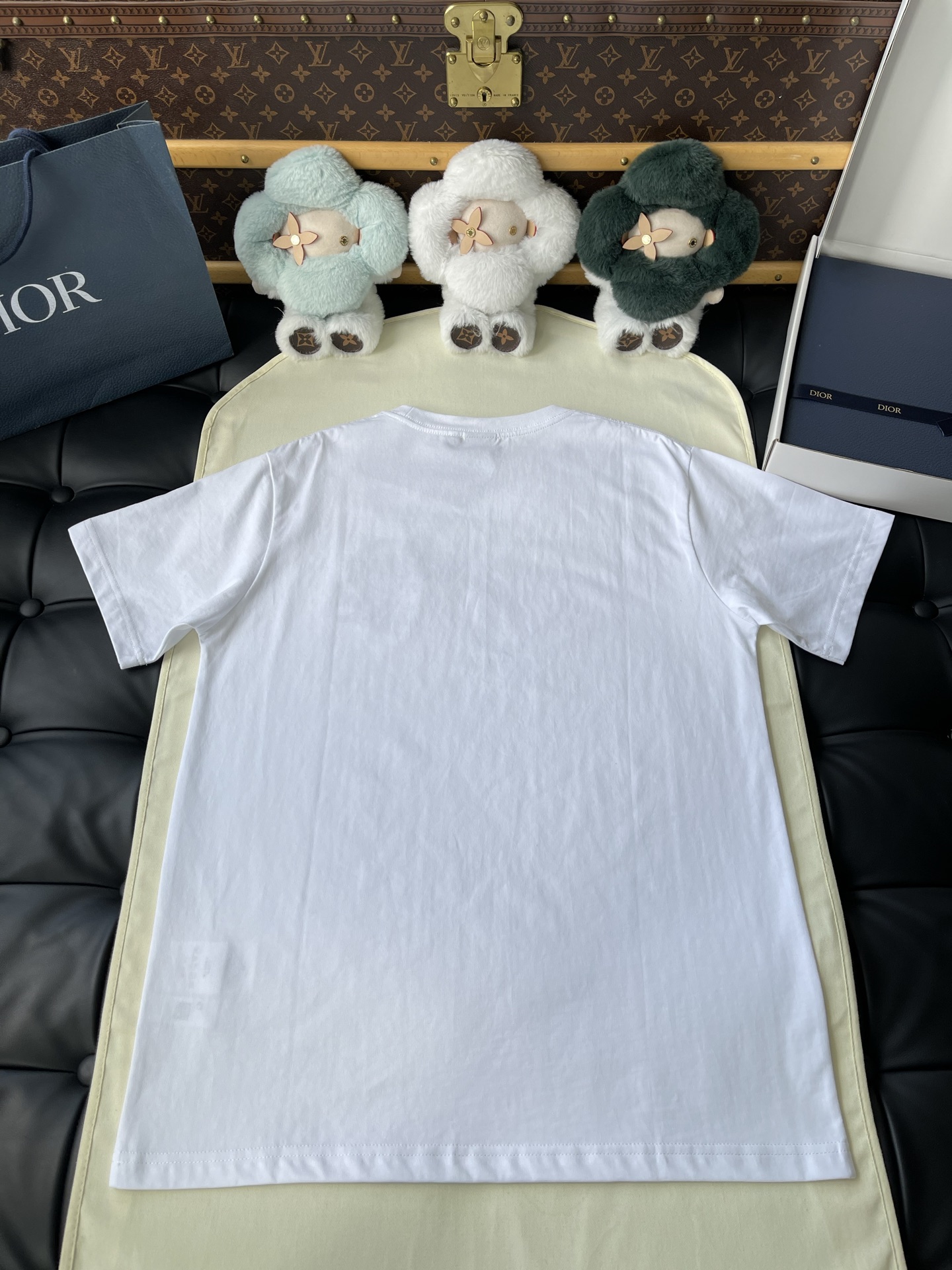 Floral Crest Crewneck T-Shirt — product photograph
