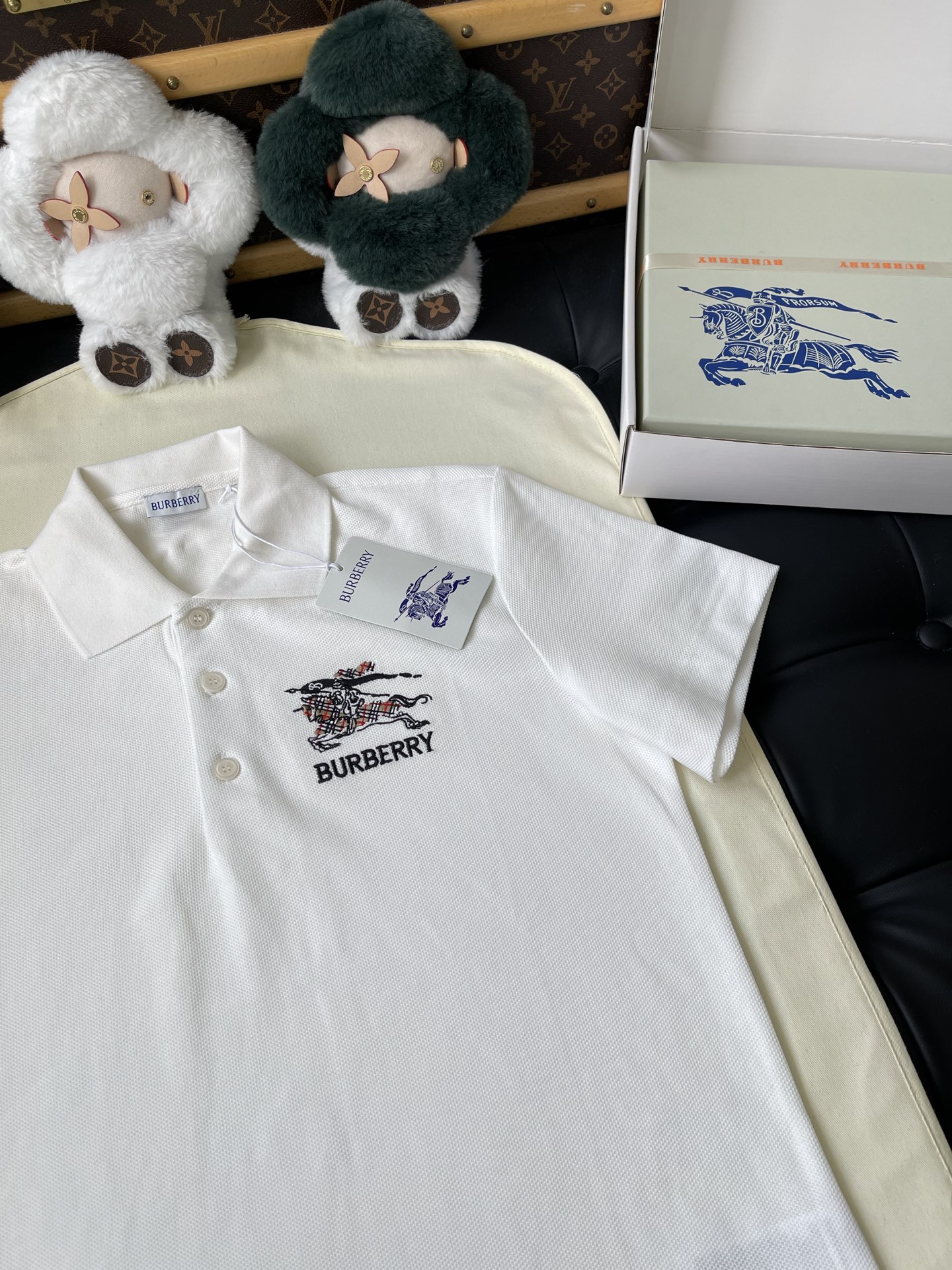 Knight Crest Short-Sleeve Polo — product photograph