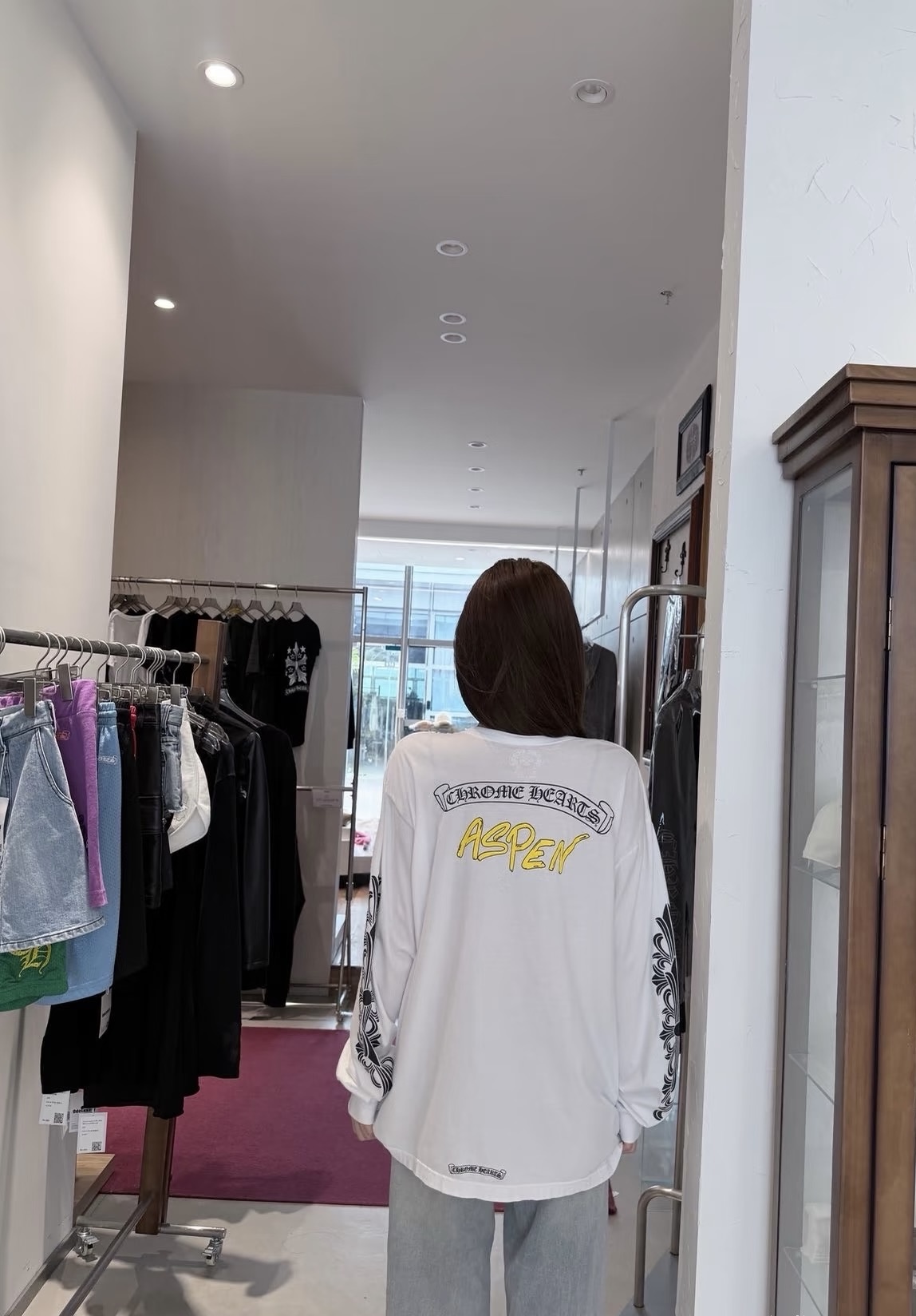 Aspen Graphic Pocket Long-Sleeve T-Shirt — product photograph