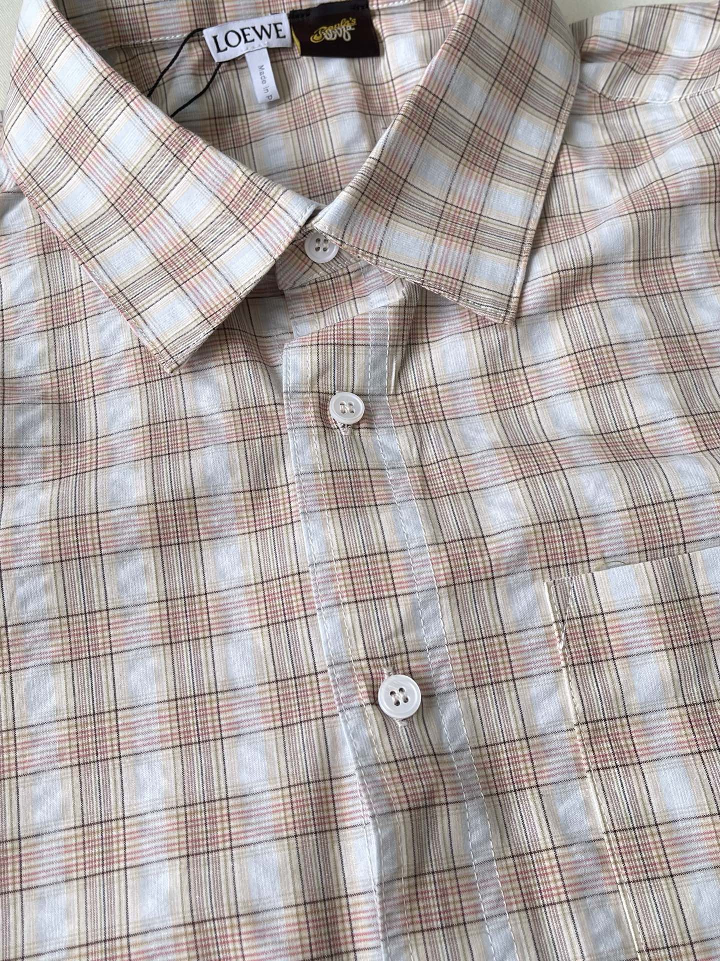 Checked Shirt and Shorts Separates — product photograph