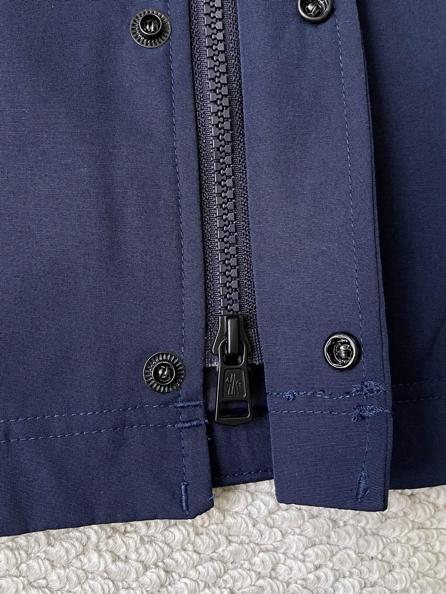 Script-Logo Zip Blouson — product photograph