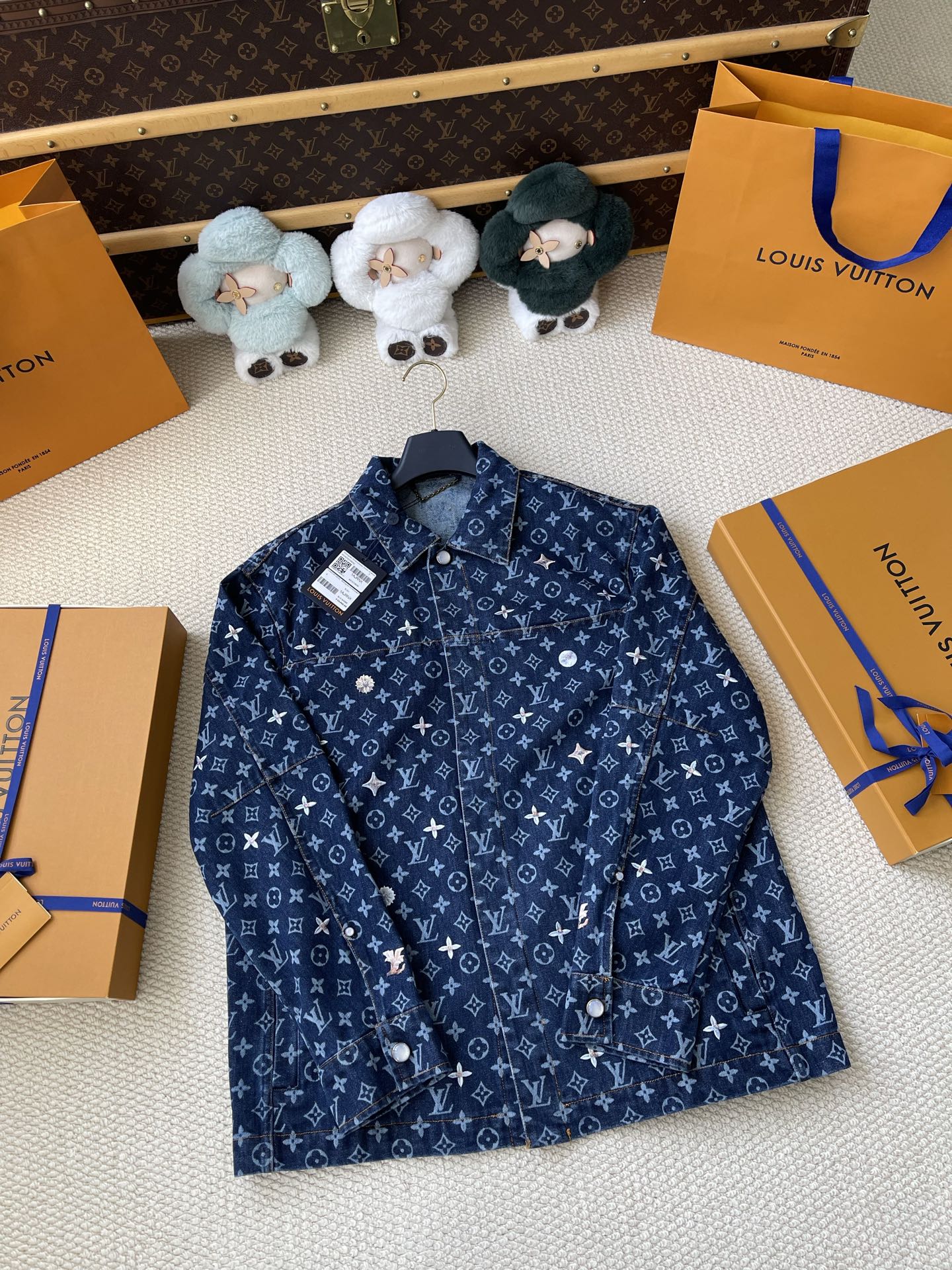 Monogram Denim Shirt and Jeans Separates — product photograph