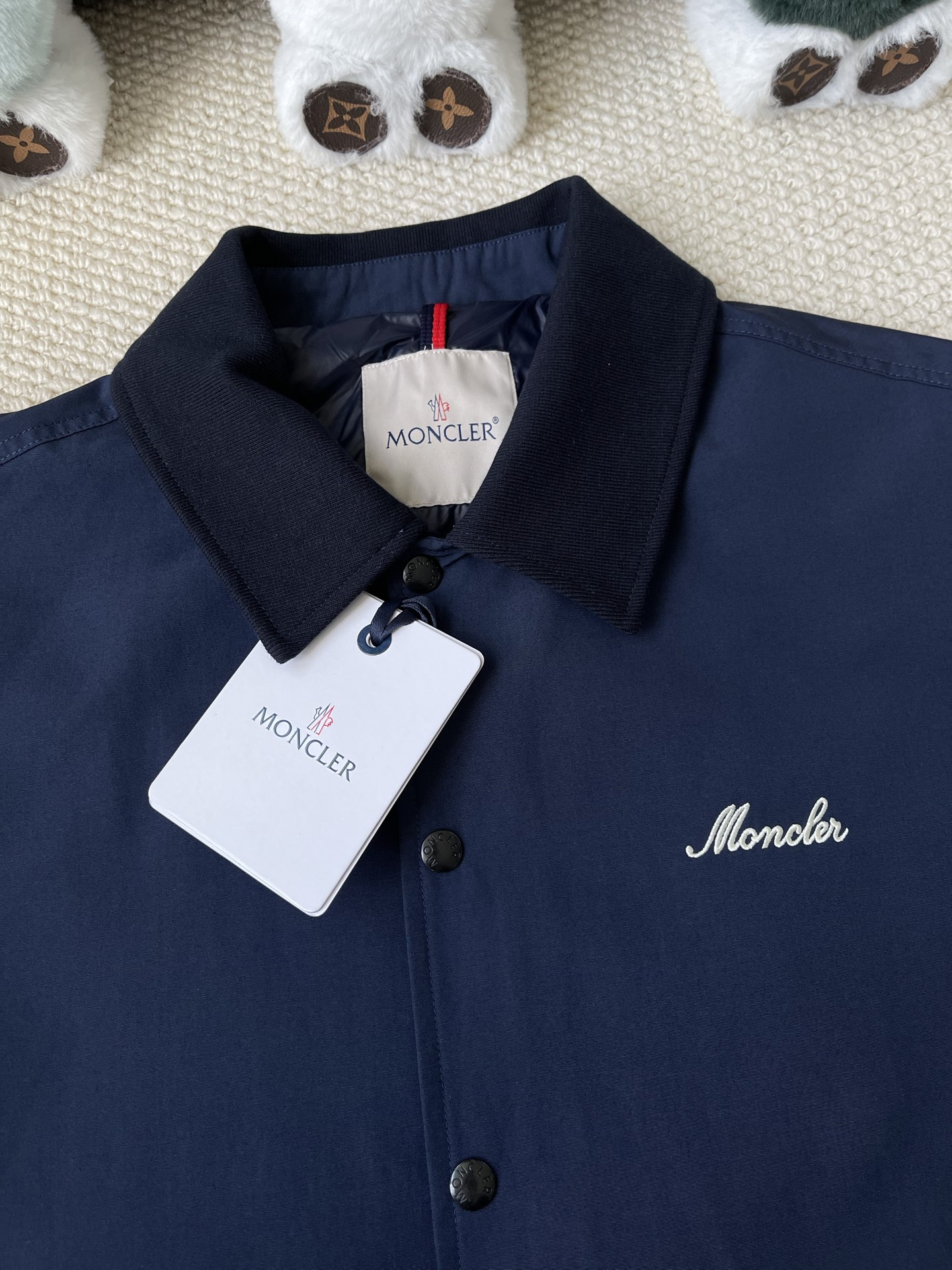 Script-Logo Zip Blouson — product photograph