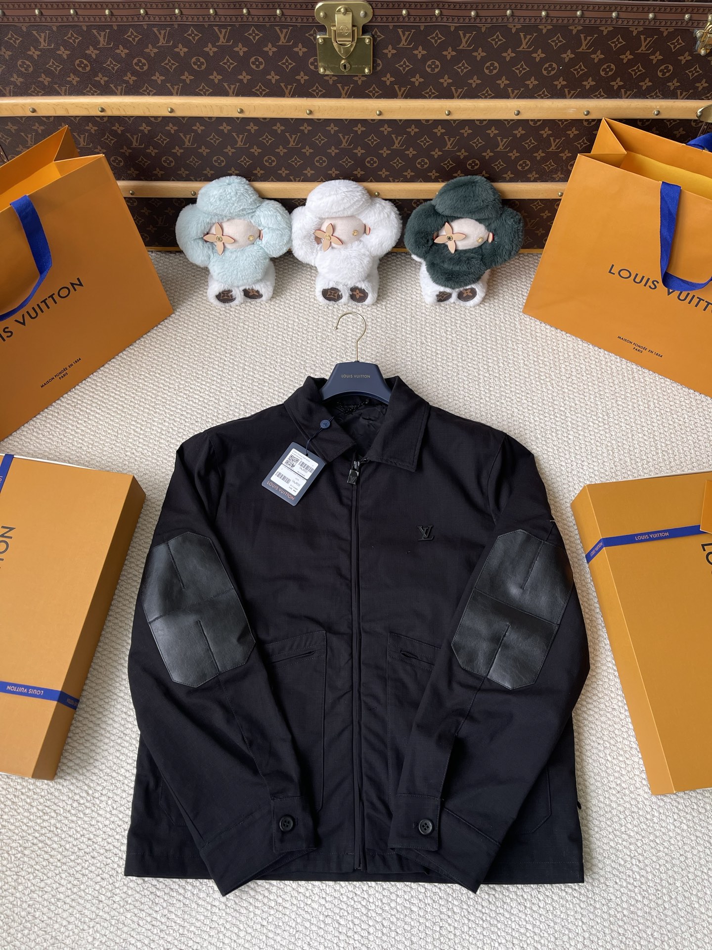 Zip-Front Multi-Pocket Jacket — product photograph