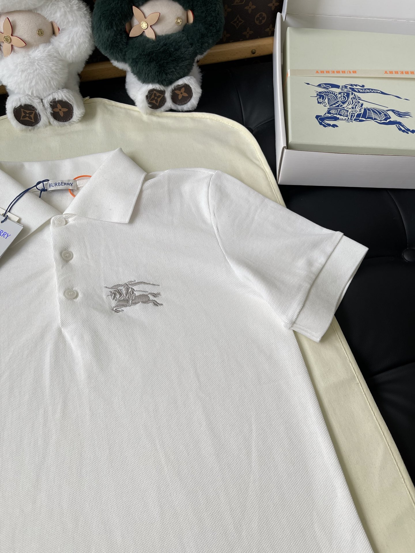 Small Knight Short-Sleeve Polo — product photograph