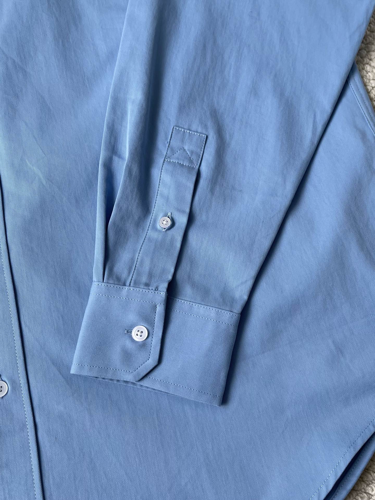 Red-Anagram Button-Down Shirt — product photograph
