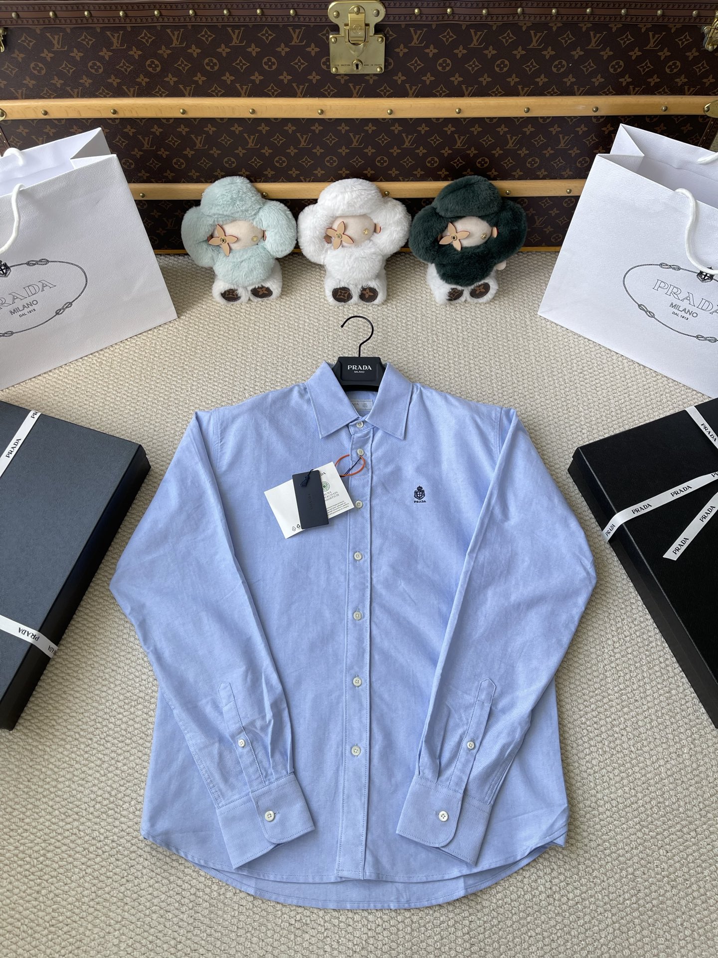 Crest Long-Sleeve Shirt — product photograph