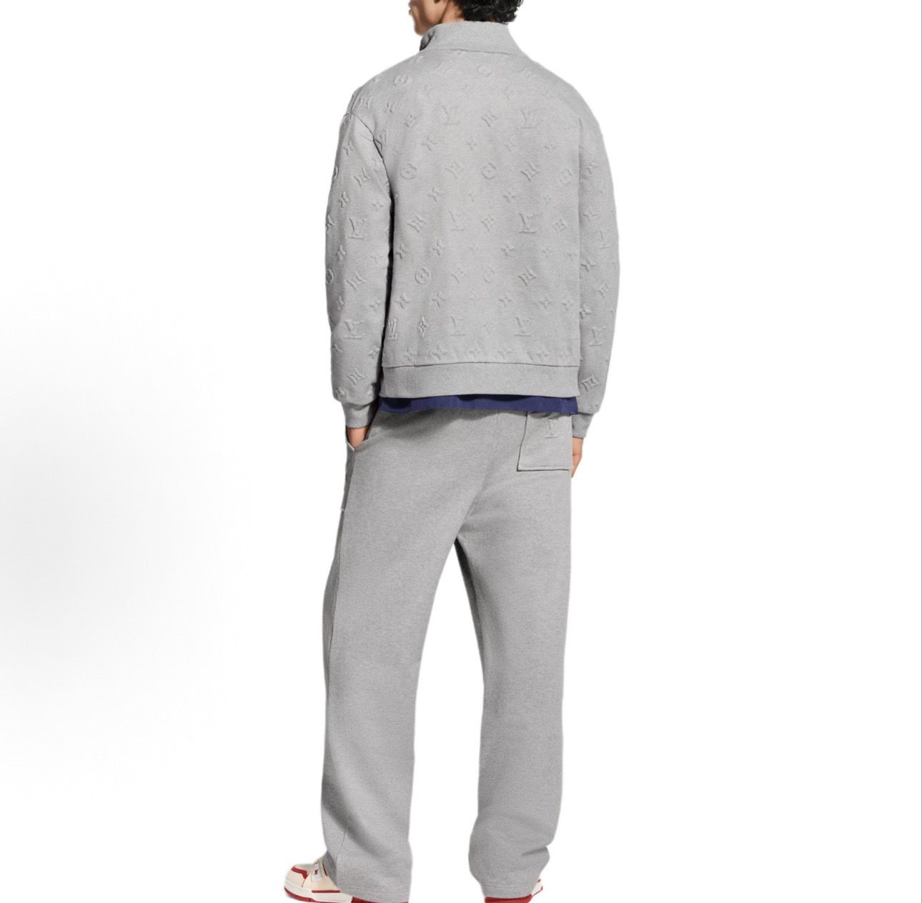 Raised Monogram Zip Top and Trousers Separates — product photograph