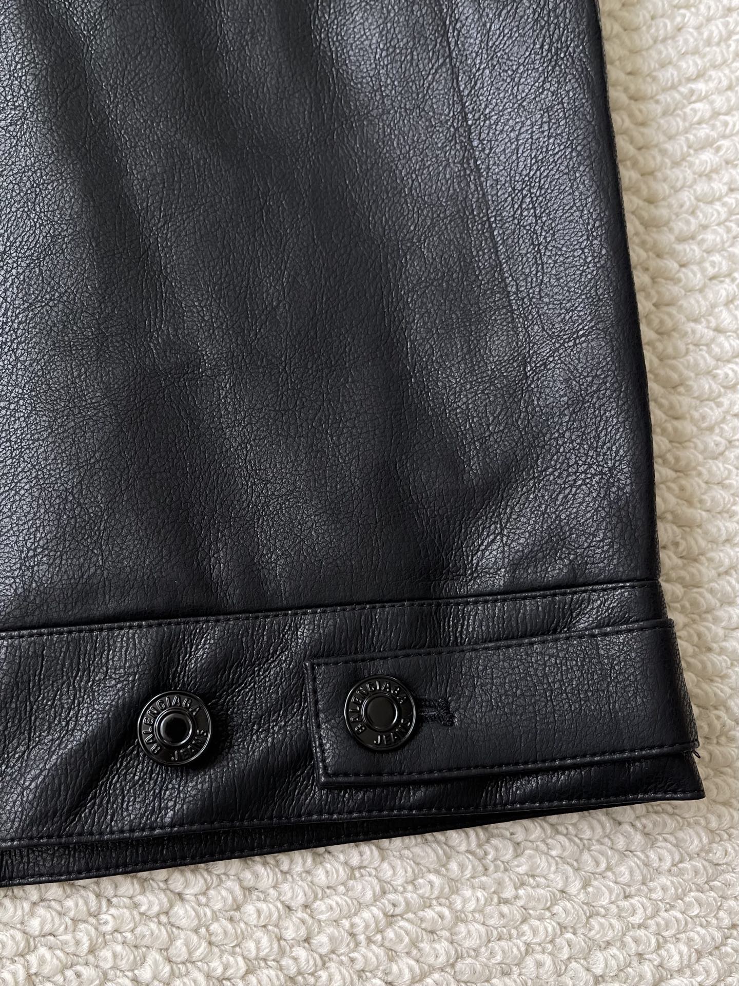 Smooth-Finish Button Jacket — product photograph
