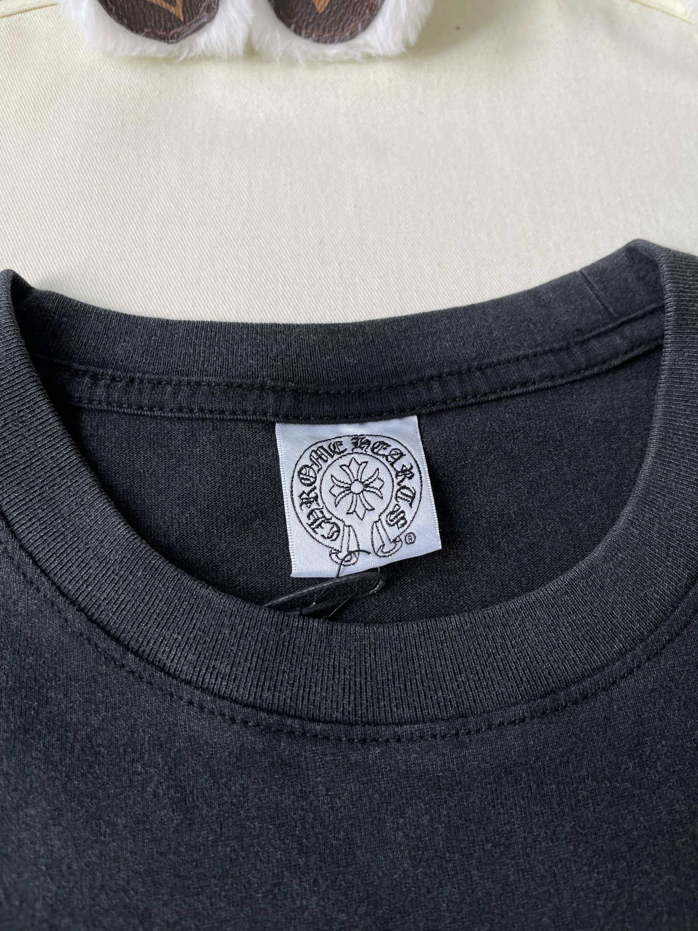 Gothic Monogram Pocket T-Shirt — product photograph