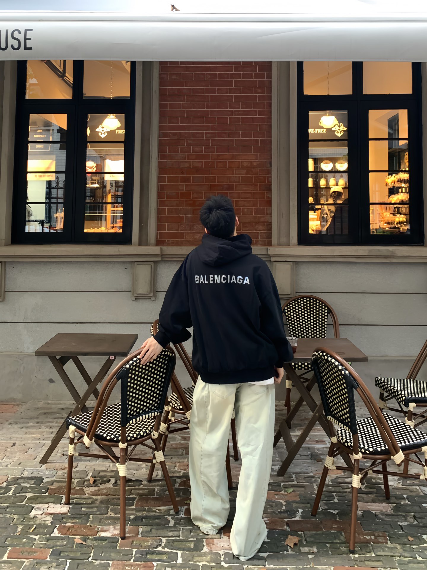 Classic Back-Wordmark Hoodie — product photograph