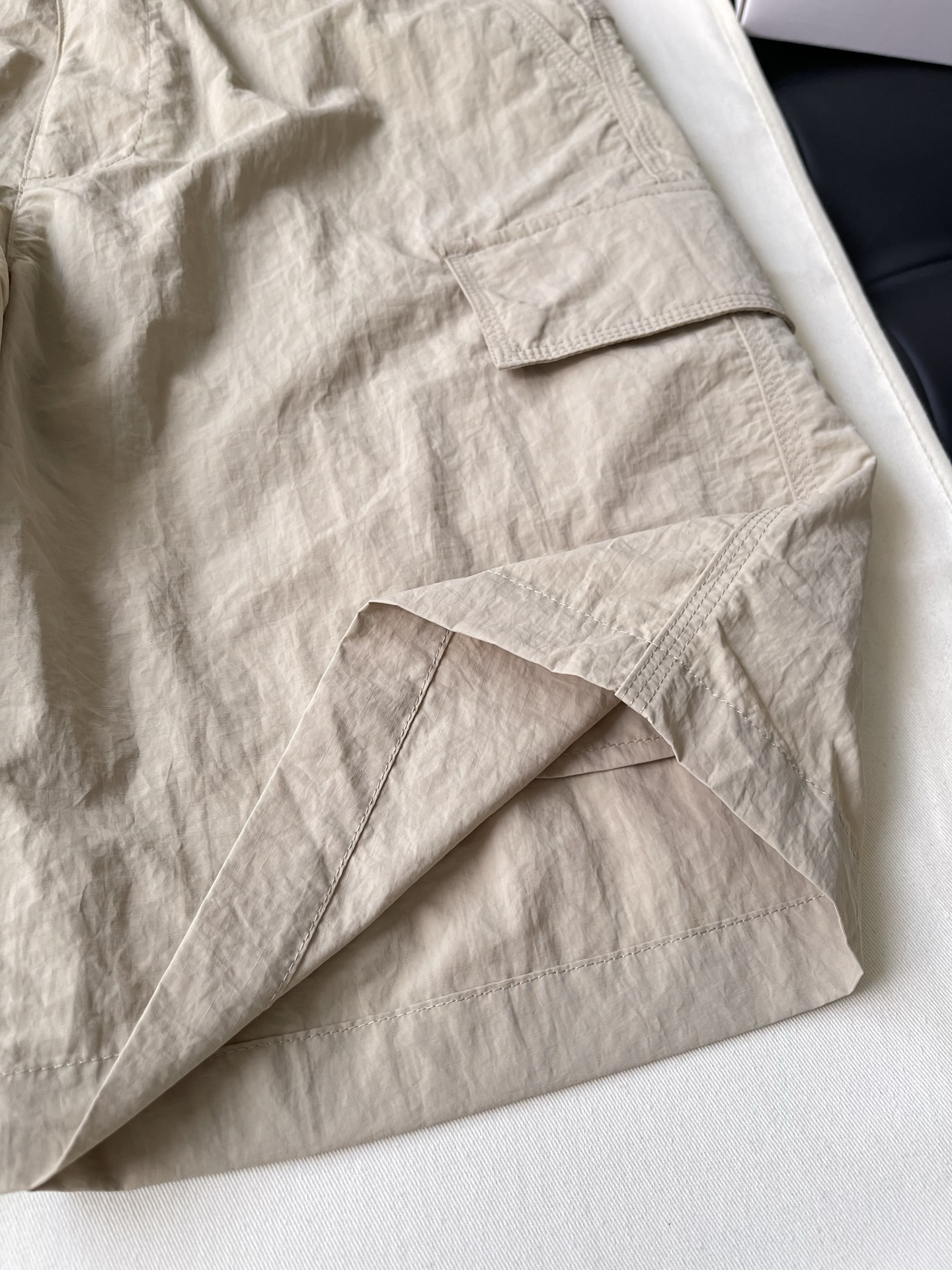 Flap-Pocket Cargo Shorts — product photograph