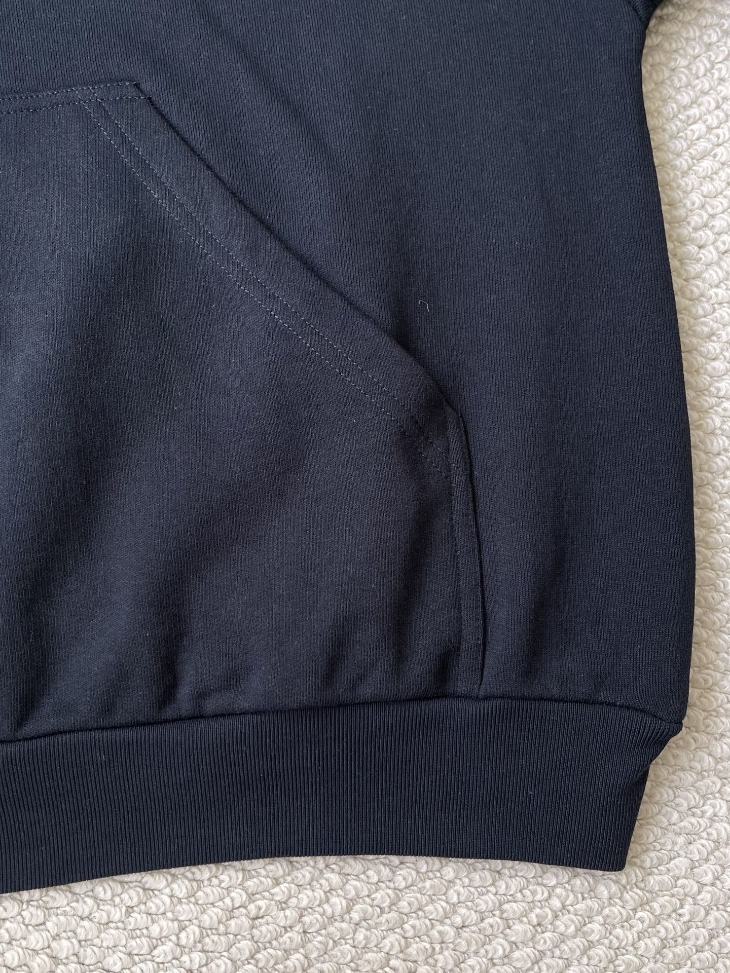 Back-Wordmark Half-Zip Hoodie — product photograph