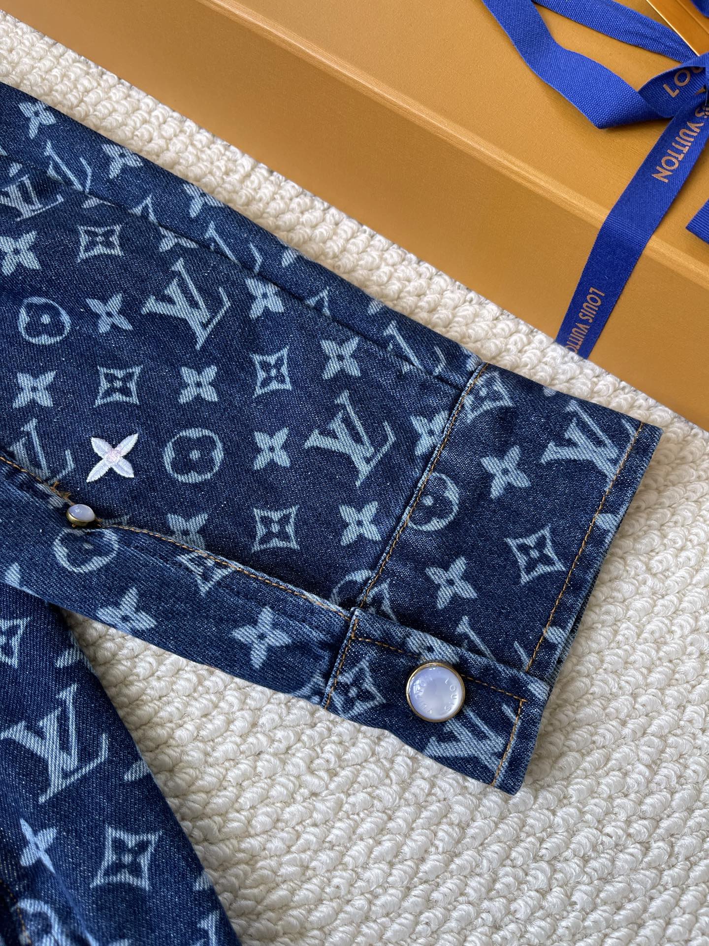 Monogram Denim Shirt and Jeans Separates — product photograph