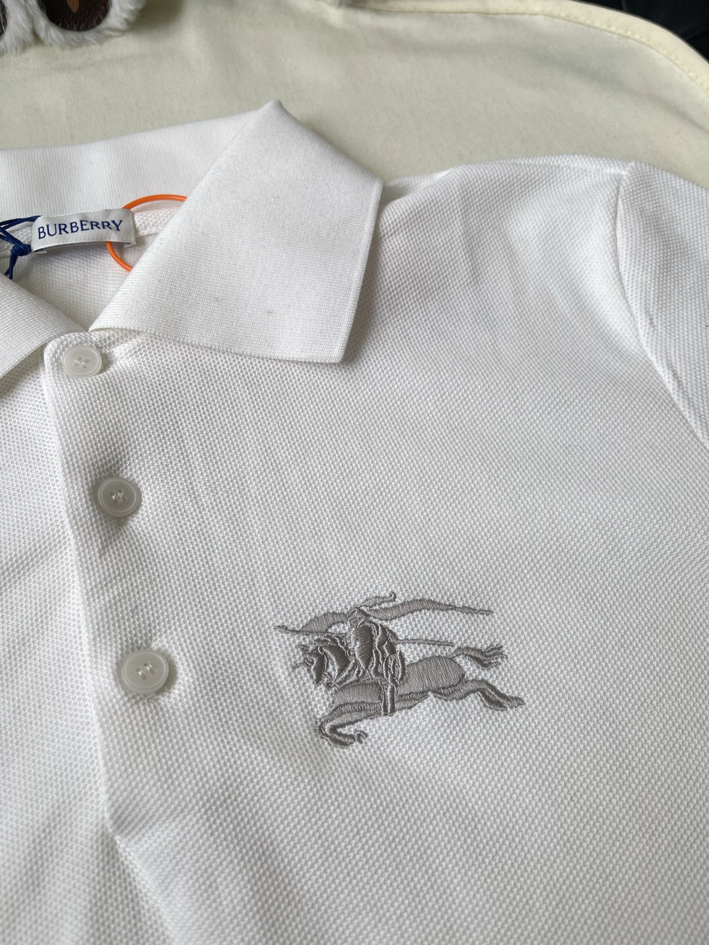Small Knight Short-Sleeve Polo — product photograph