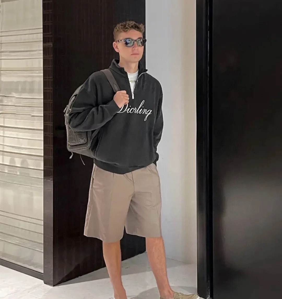 Diorling Half-Zip Sweatshirt — product photograph
