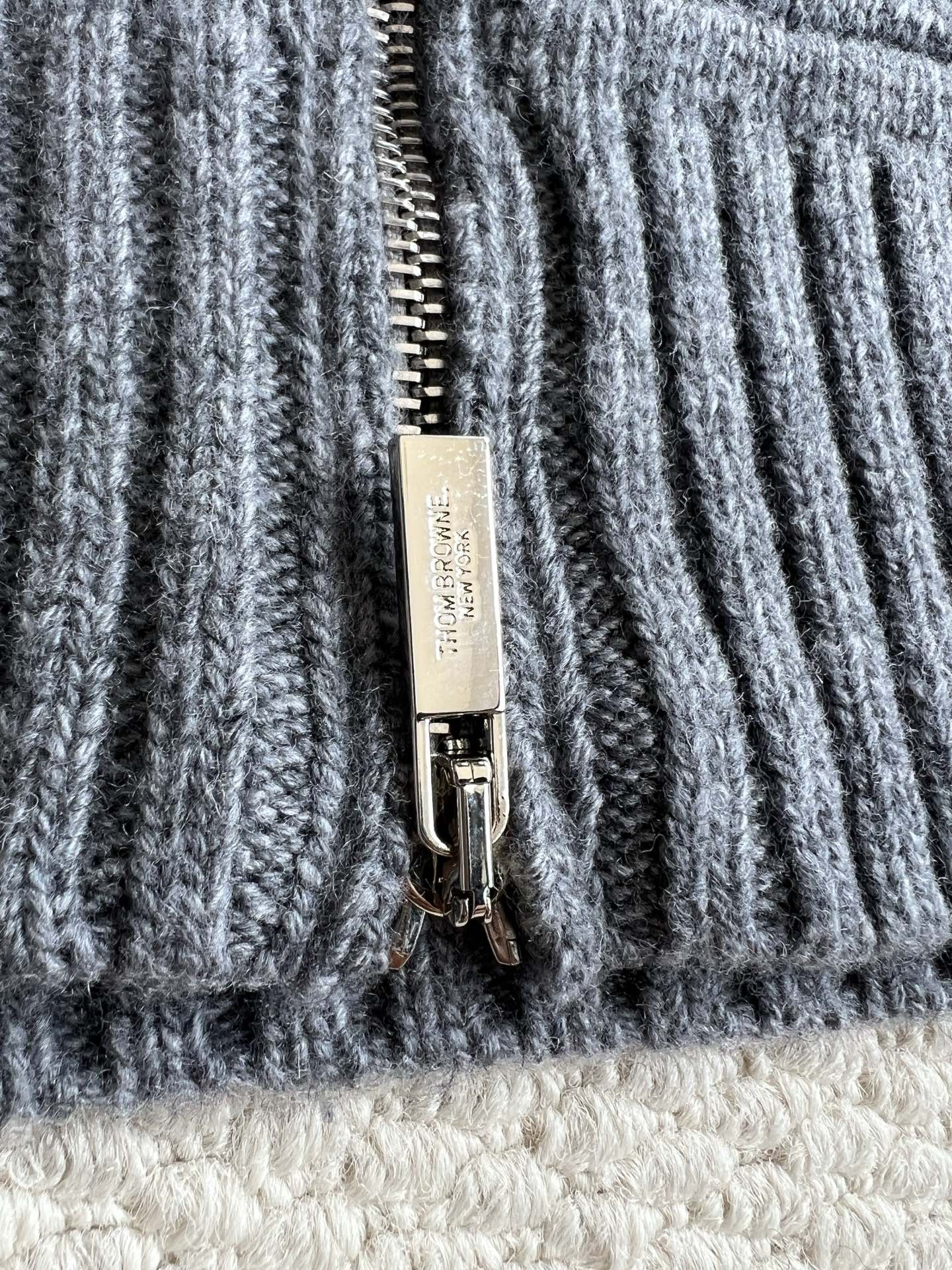 Sailboat-Back Four-Bar Zip Hoodie — product photograph