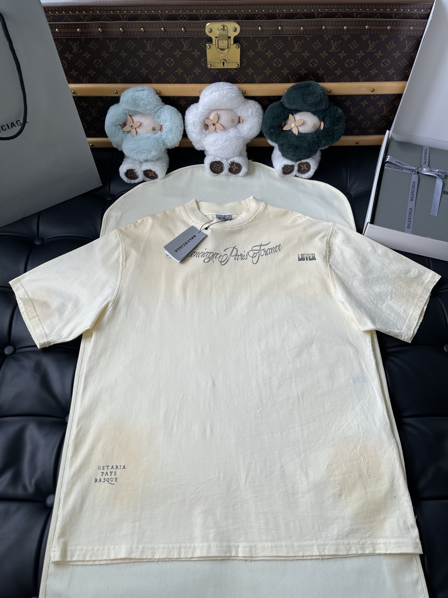 Script Graphic Crewneck T-Shirt — product photograph