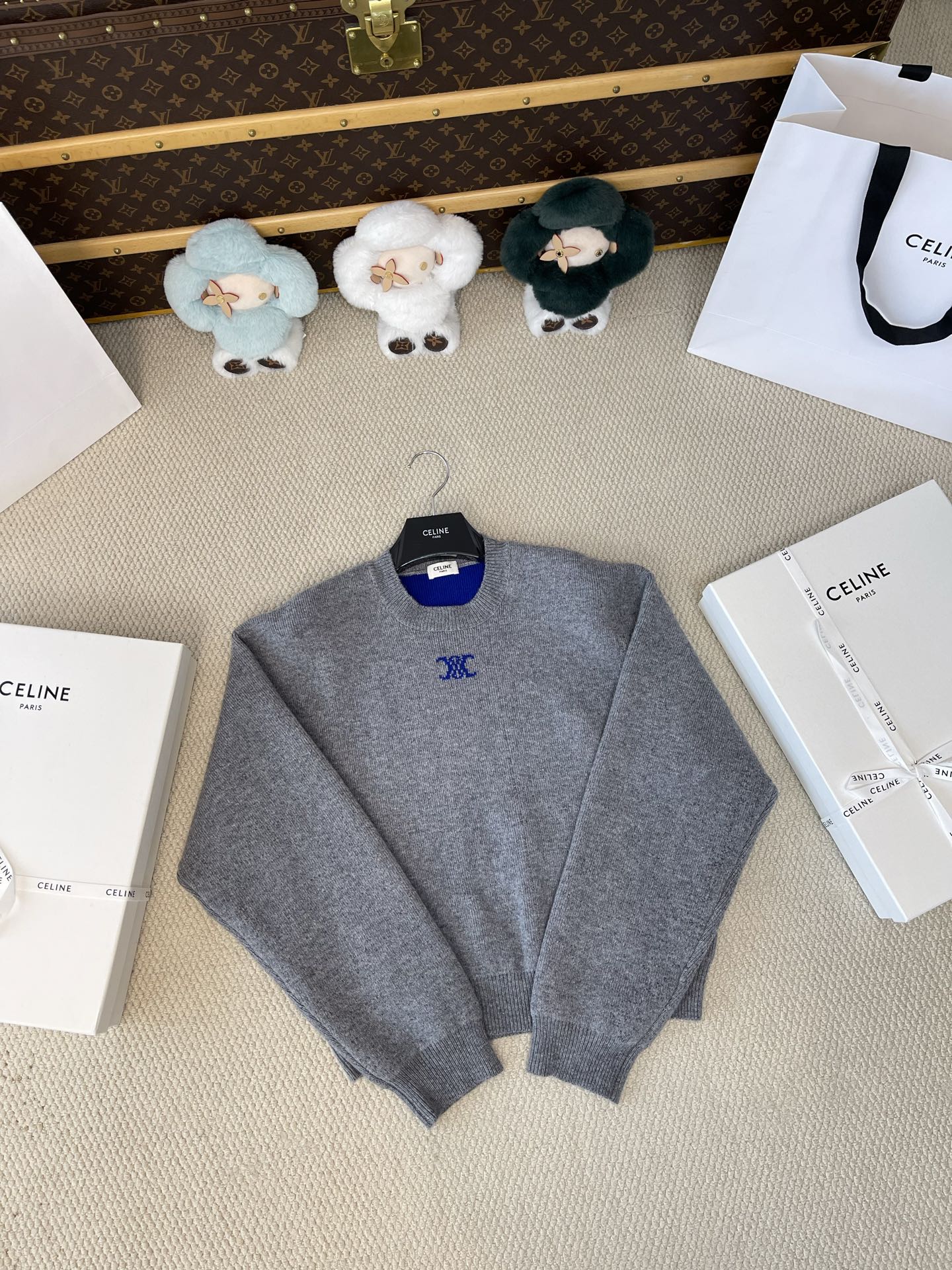 Anagram Crewneck Sweater — product photograph