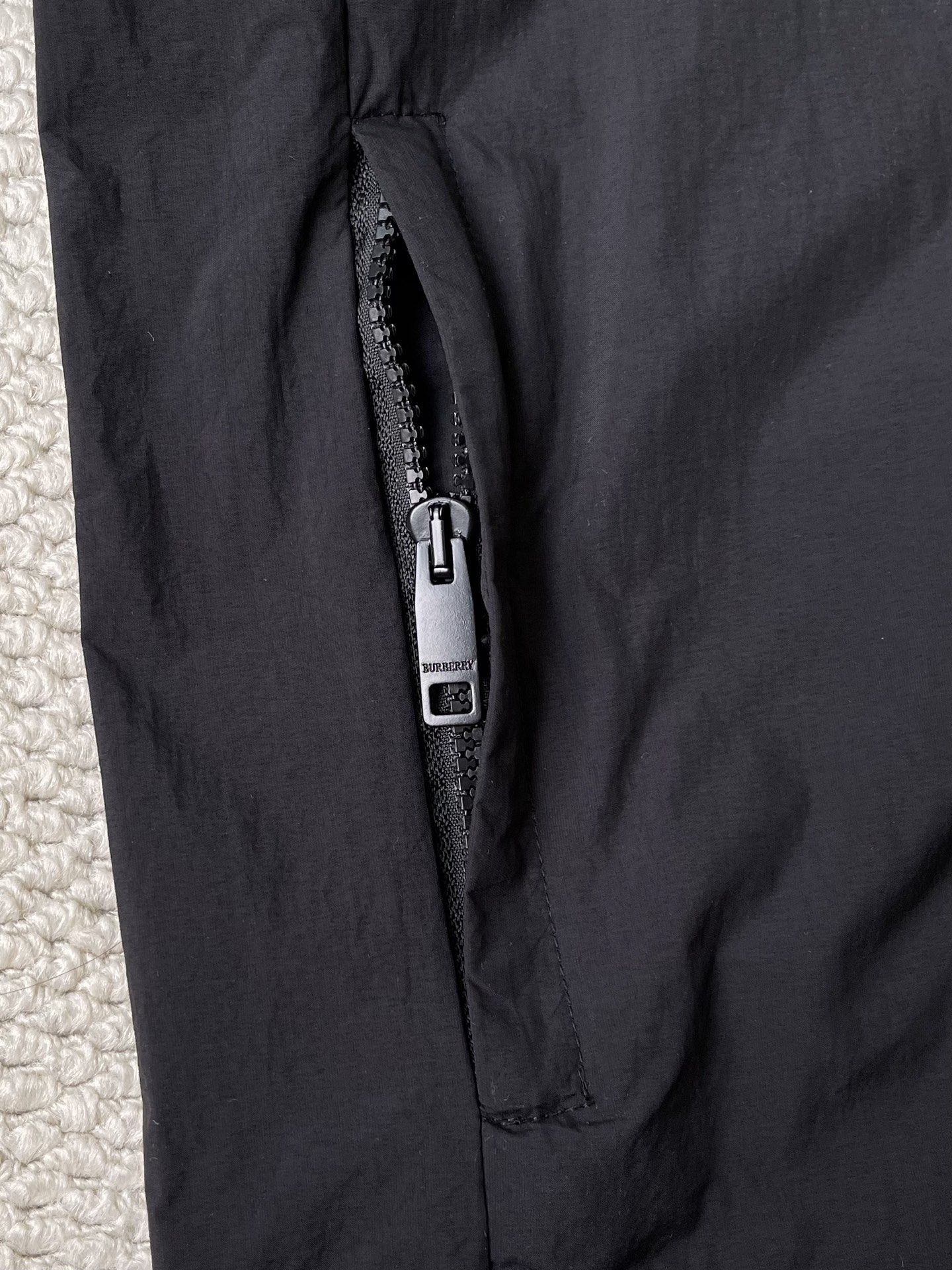 Layered-Horse Back Windbreaker — product photograph