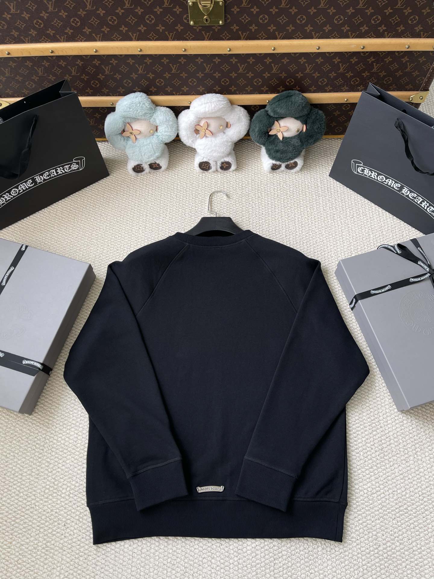 Hollywood Cross-Motif Sweatshirt — product photograph