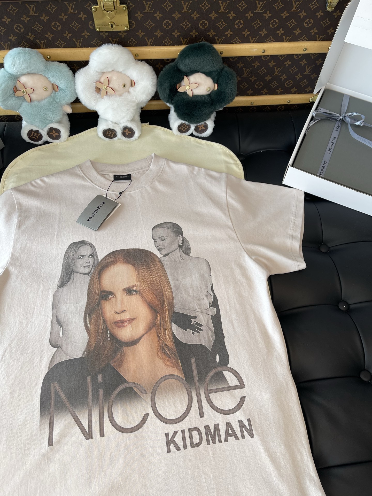 Portrait Collage Graphic T-Shirt — product photograph