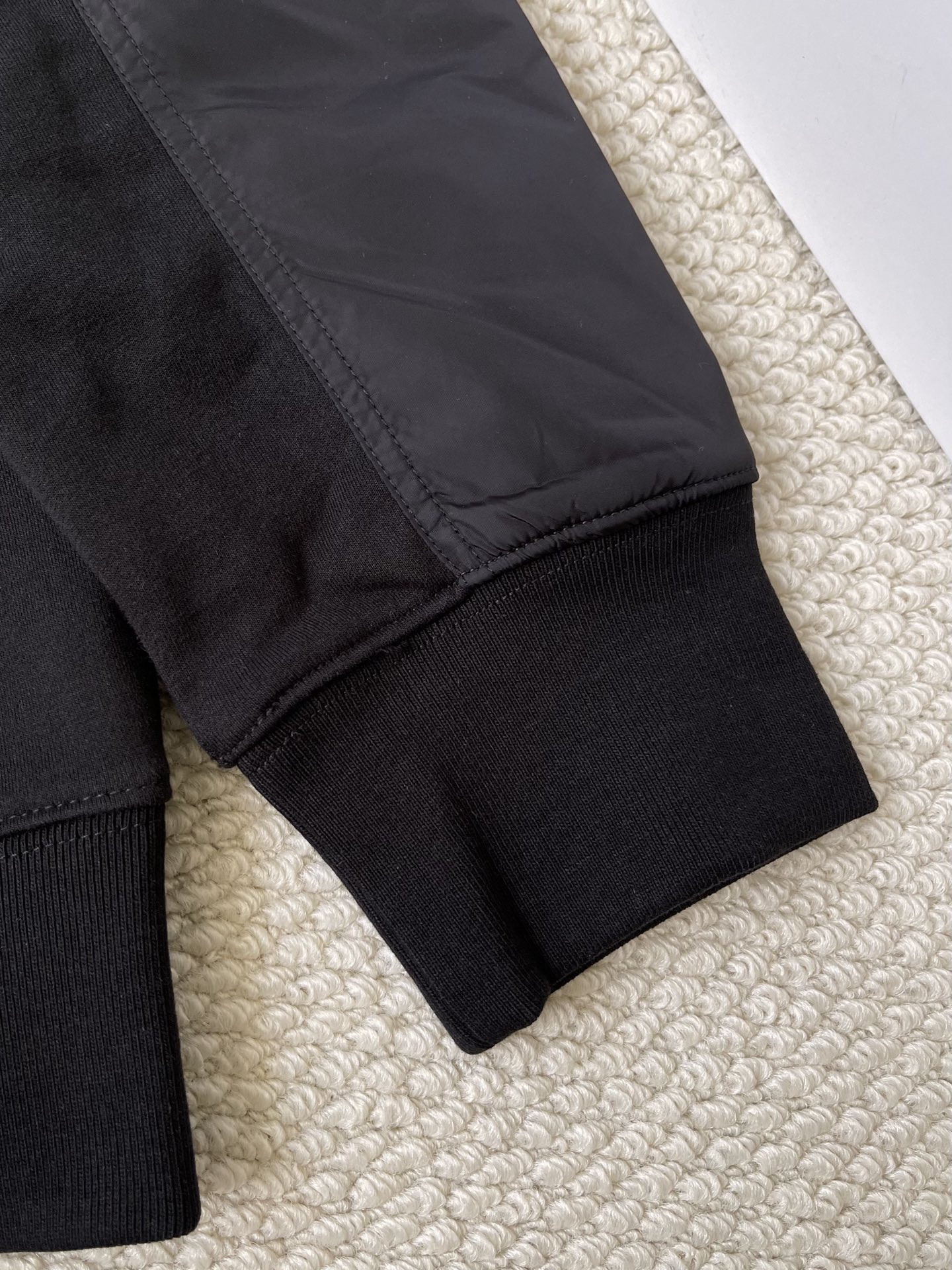 Sleeve-Pocket Crewneck Sweatshirt — product photograph
