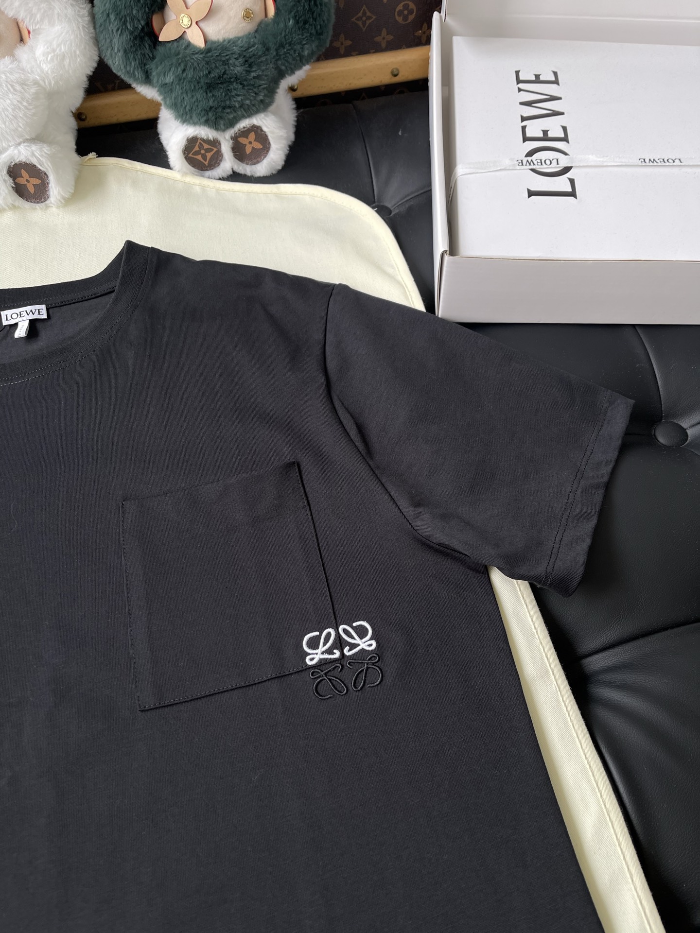 Small Anagram Pocket T-Shirt — product photograph