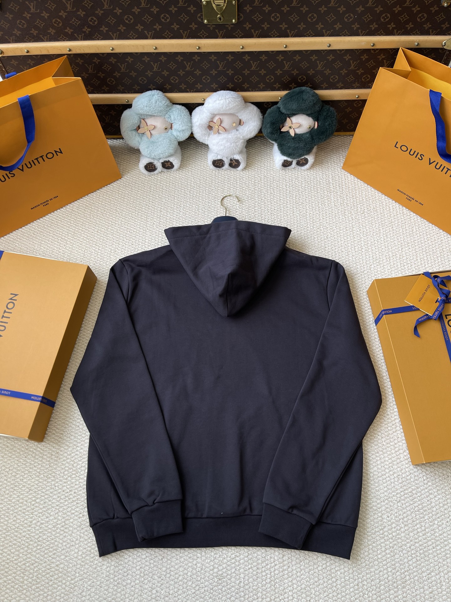 Script Lettering Pullover Hoodie — product photograph