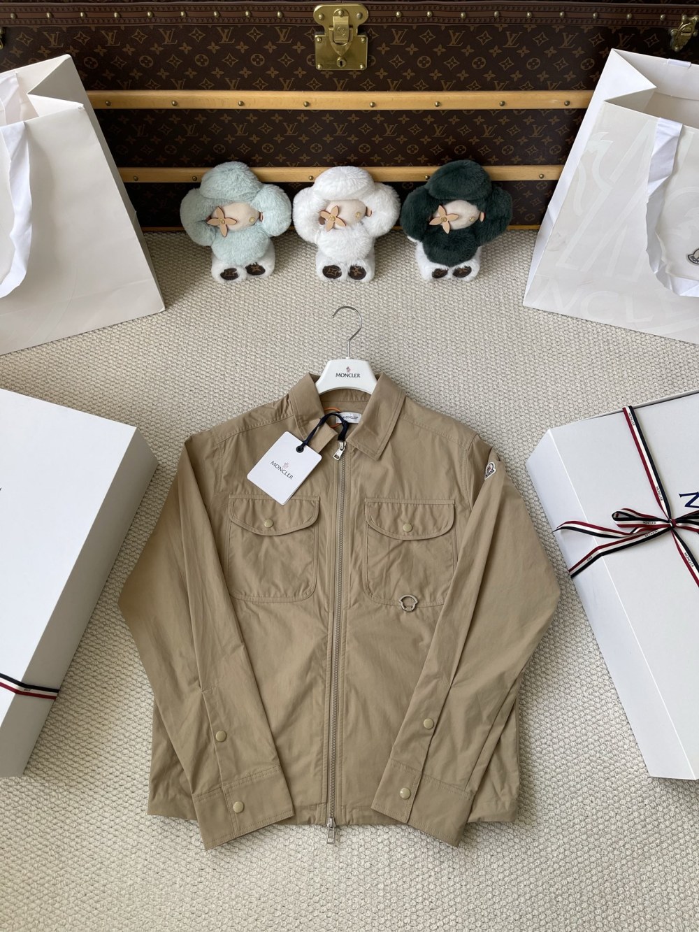 Flap-Pocket Utility Jacket — product photograph