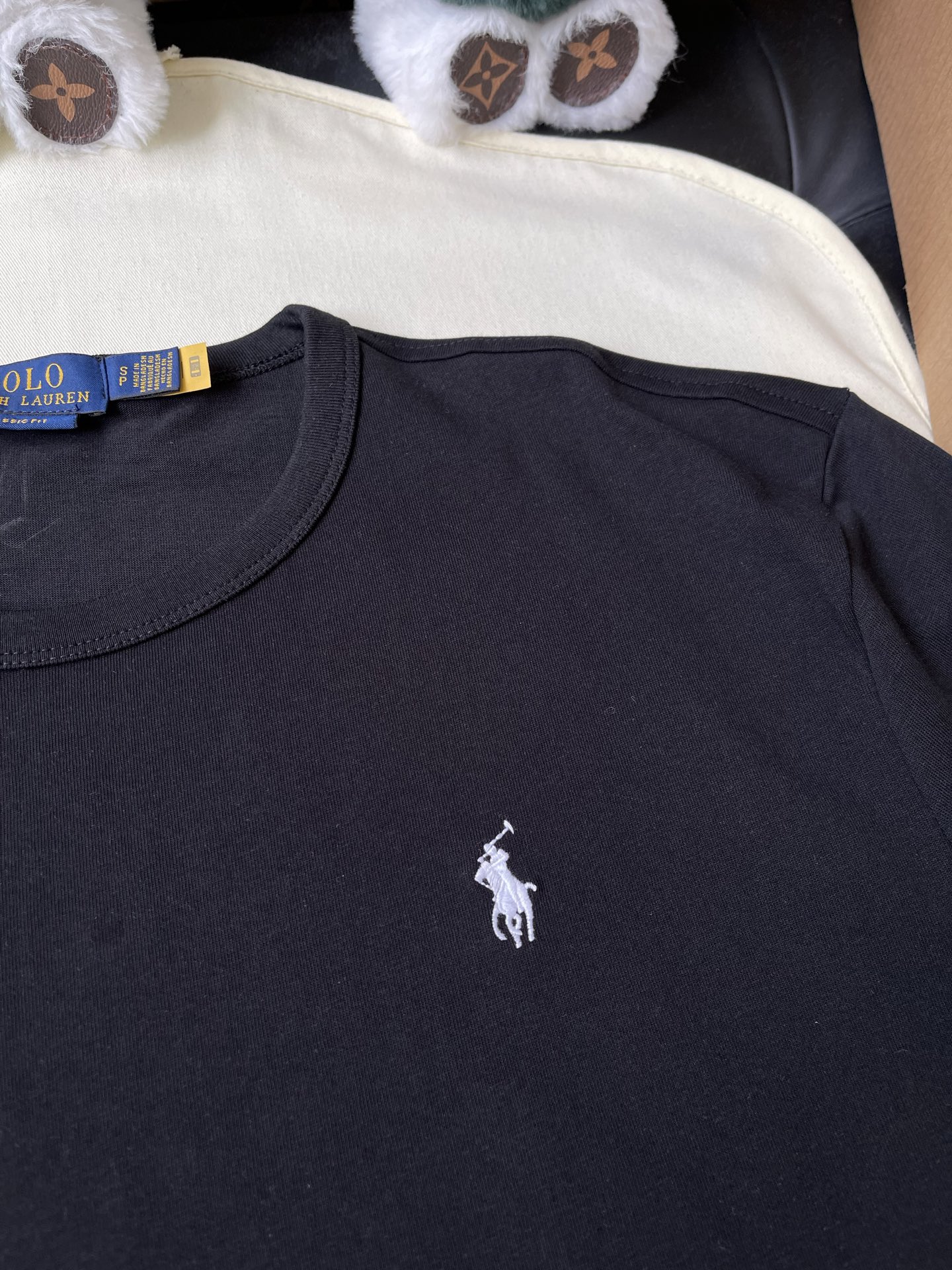 Small Pony Crewneck T-Shirt — product photograph