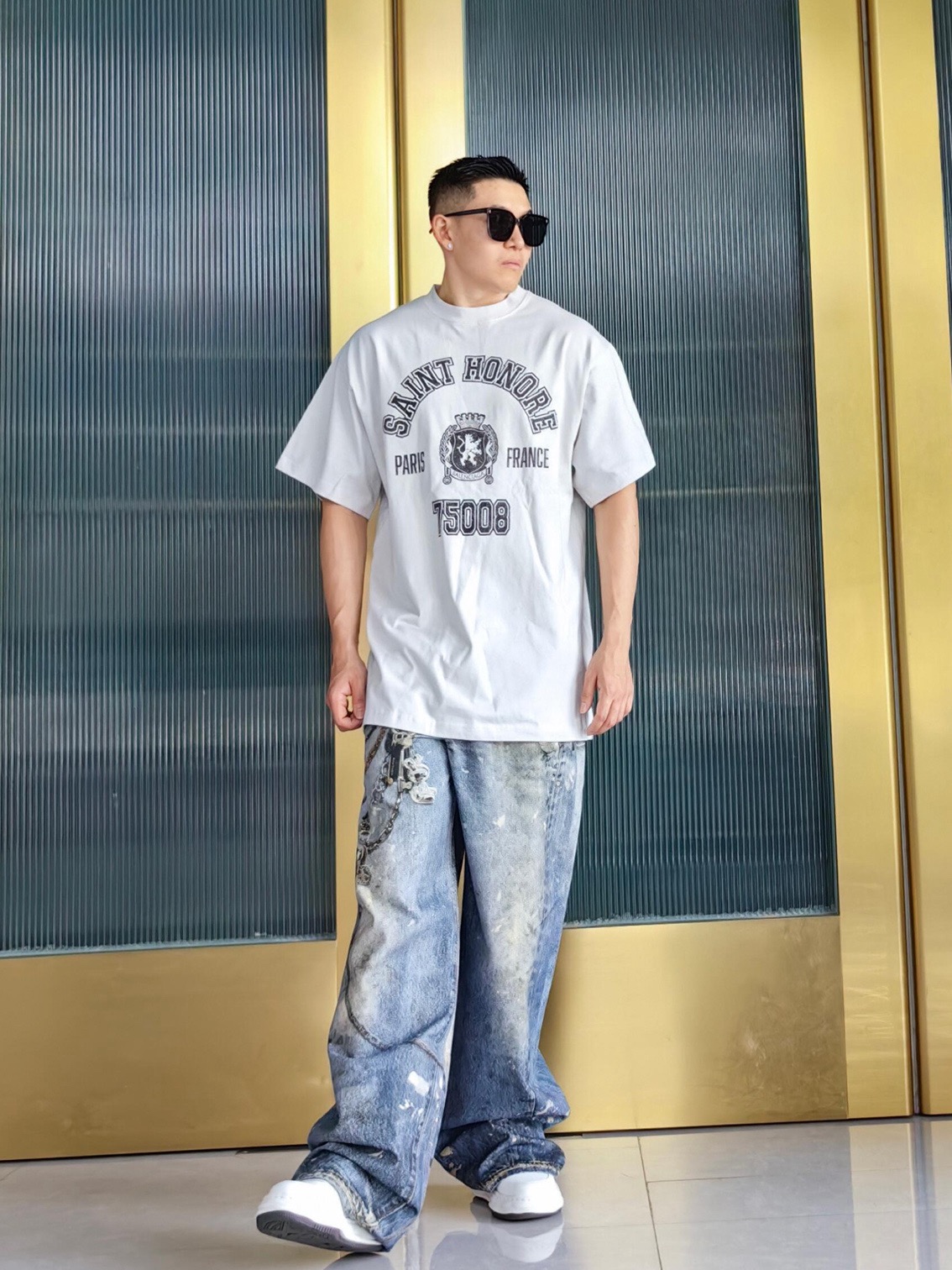Saint Honoré Back-Print T-Shirt — product photograph