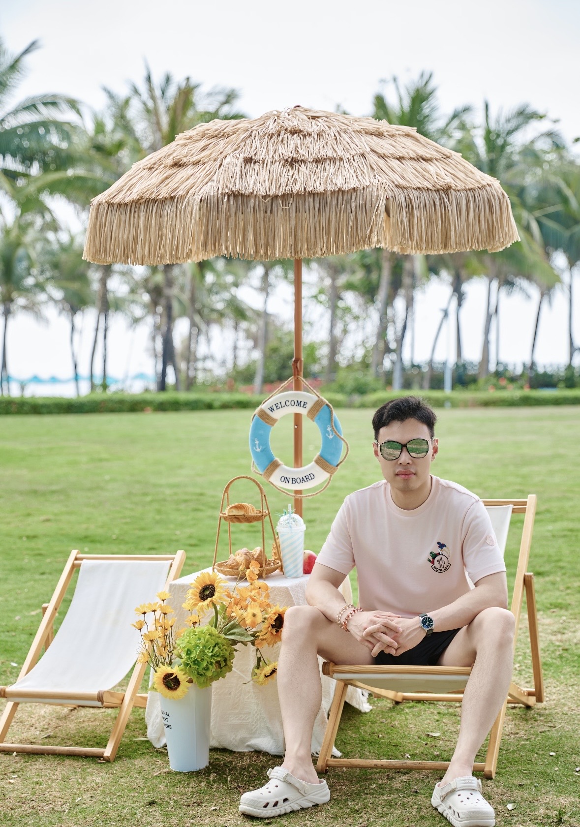 Mascot Crest Crewneck T-Shirt — product photograph