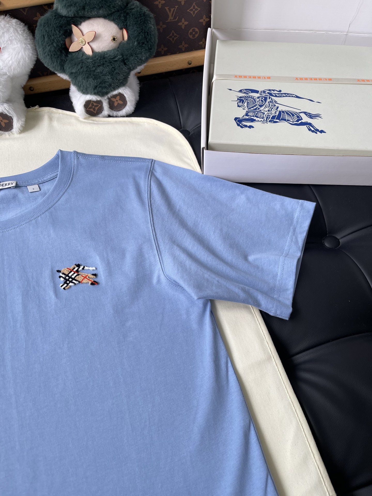 Mini Check Knight T-Shirt — product photograph
