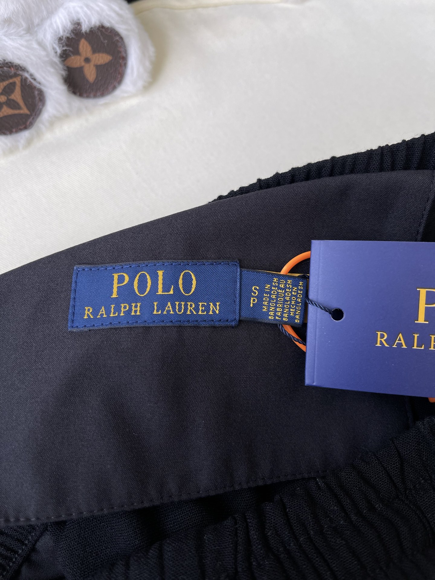 Pony-Hem Drawstring Shorts — product photograph