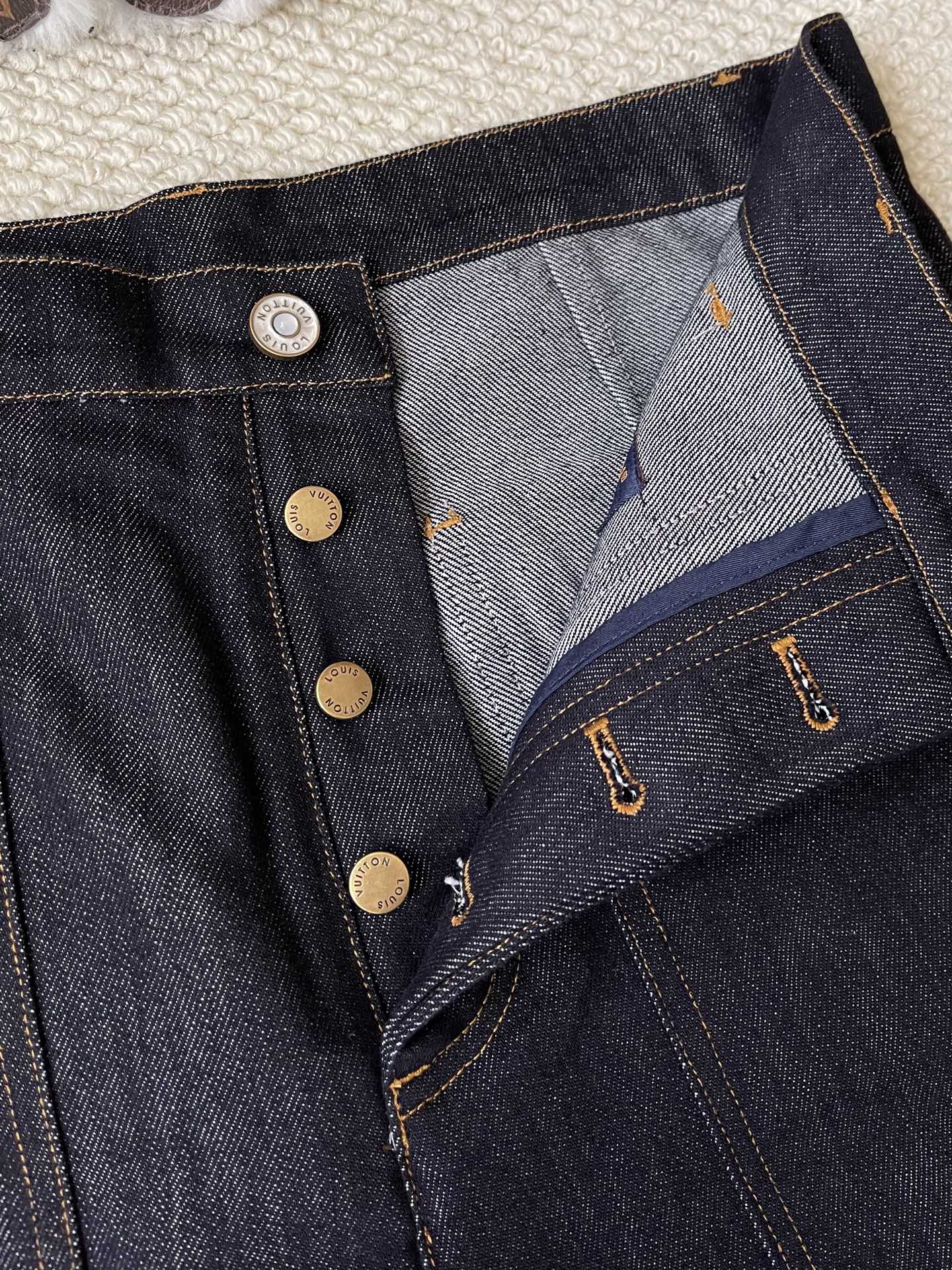Embroidered Denim Matching Separates — product photograph