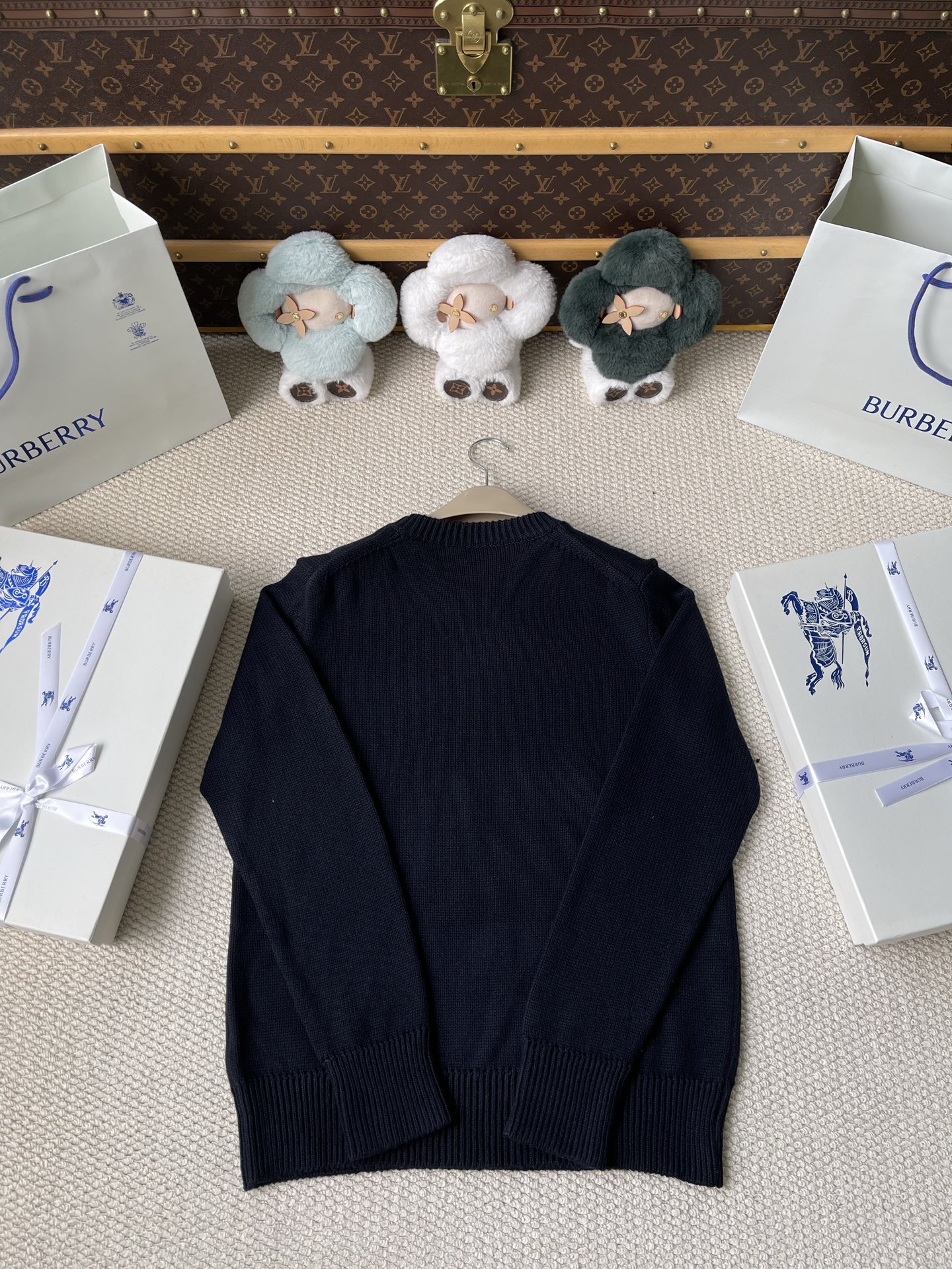 Contour-Horse Crewneck Sweater — product photograph