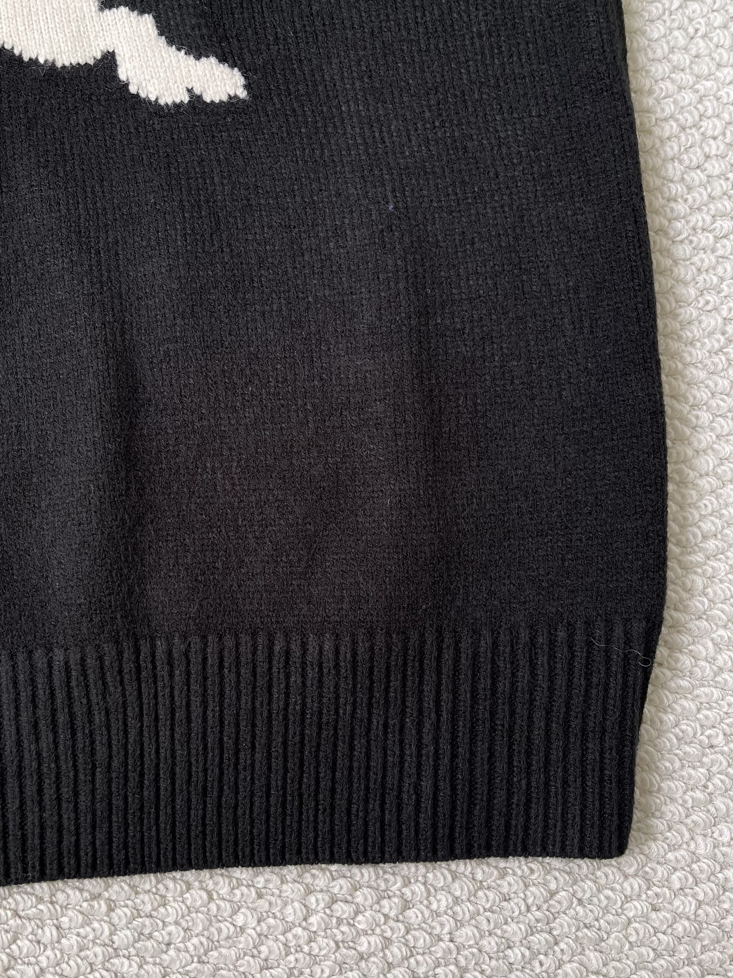 Horse-Graphic Wordmark Sweater — product photograph