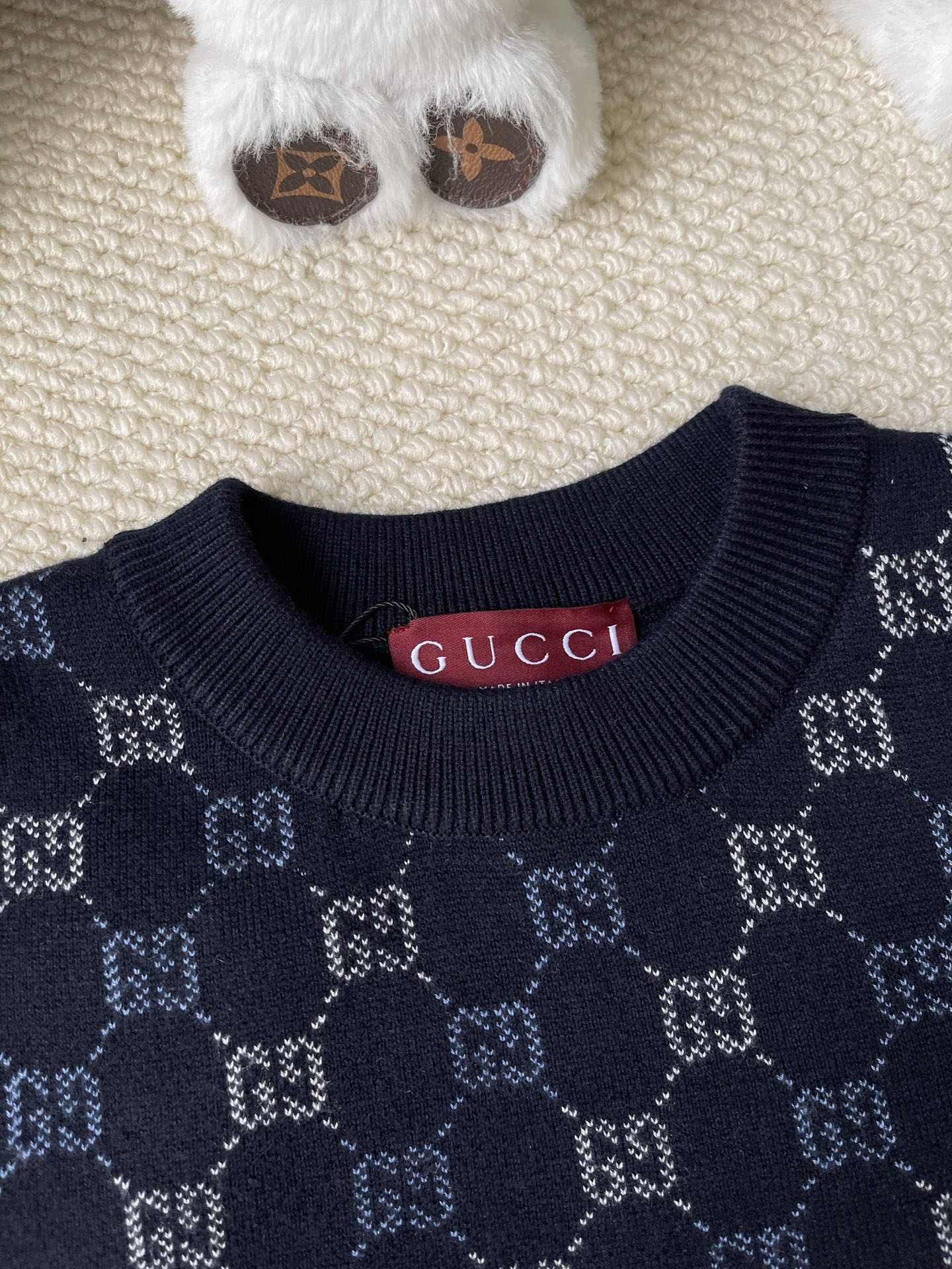 Allover GG Crewneck Sweater — product photograph