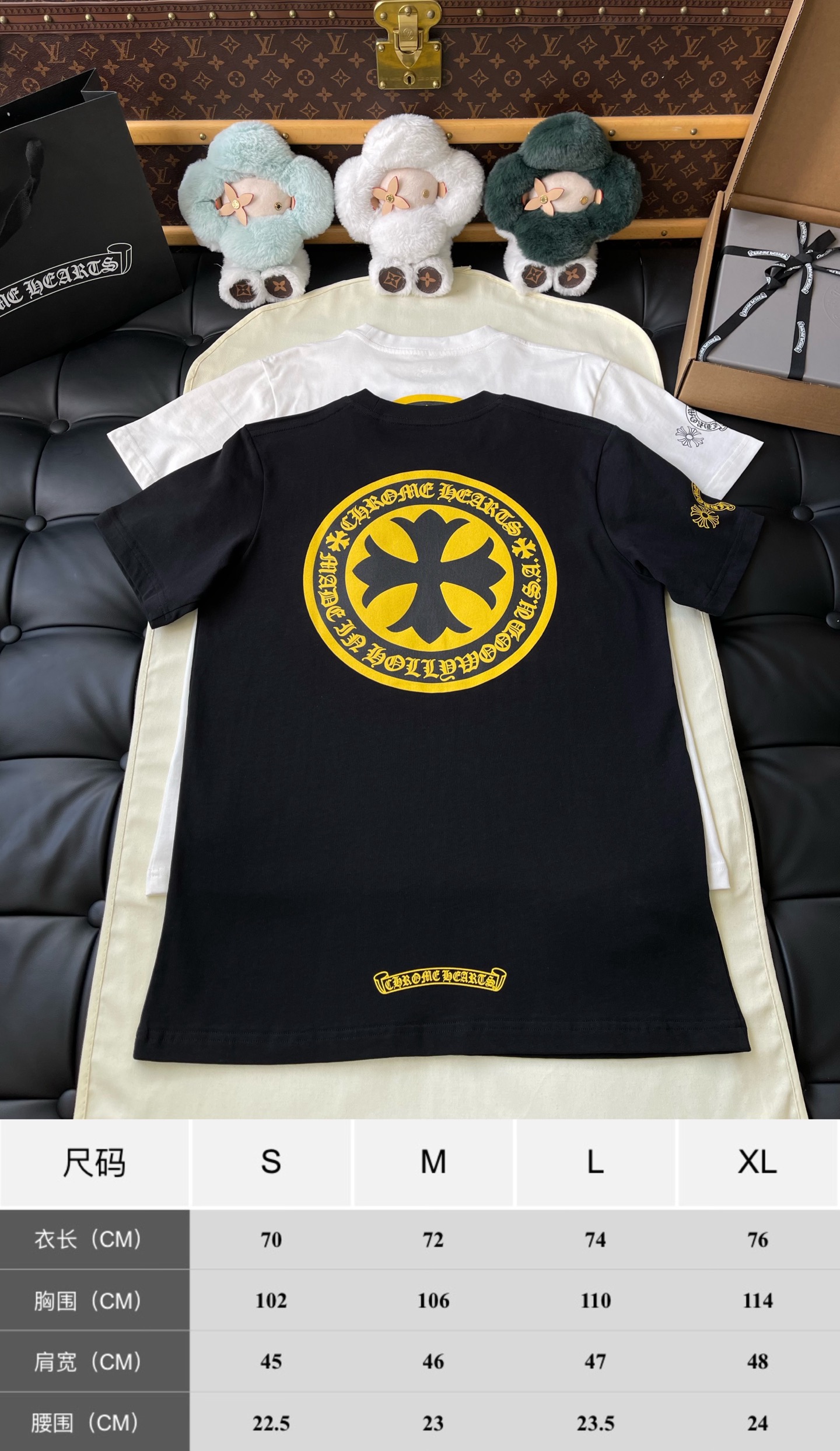 Circle Cross Back-Print Pocket T-Shirt — product photograph