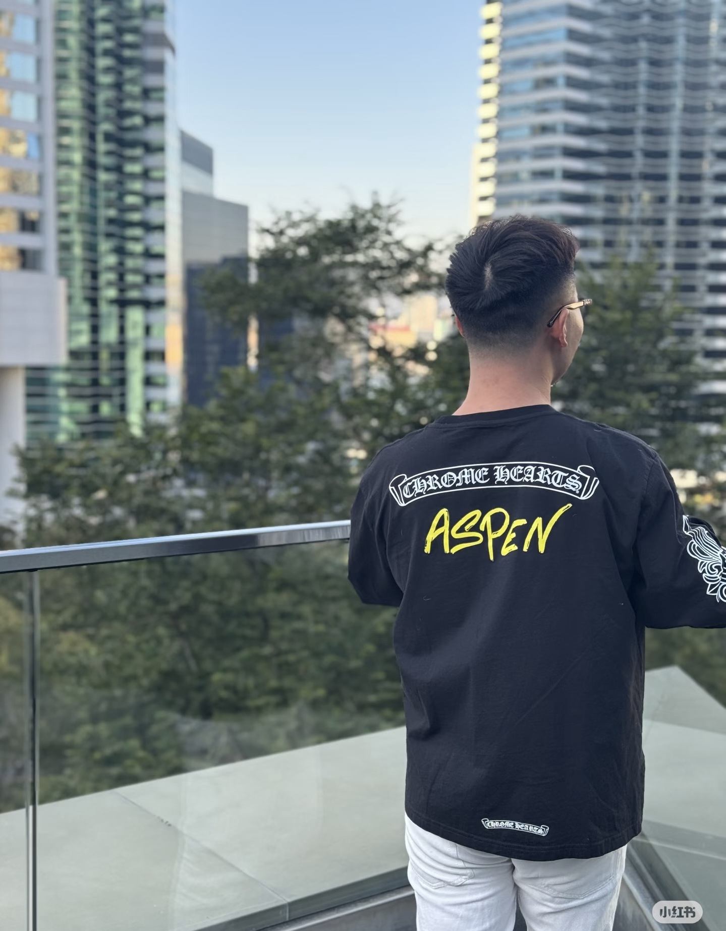 Aspen Graphic Pocket Long-Sleeve T-Shirt — product photograph