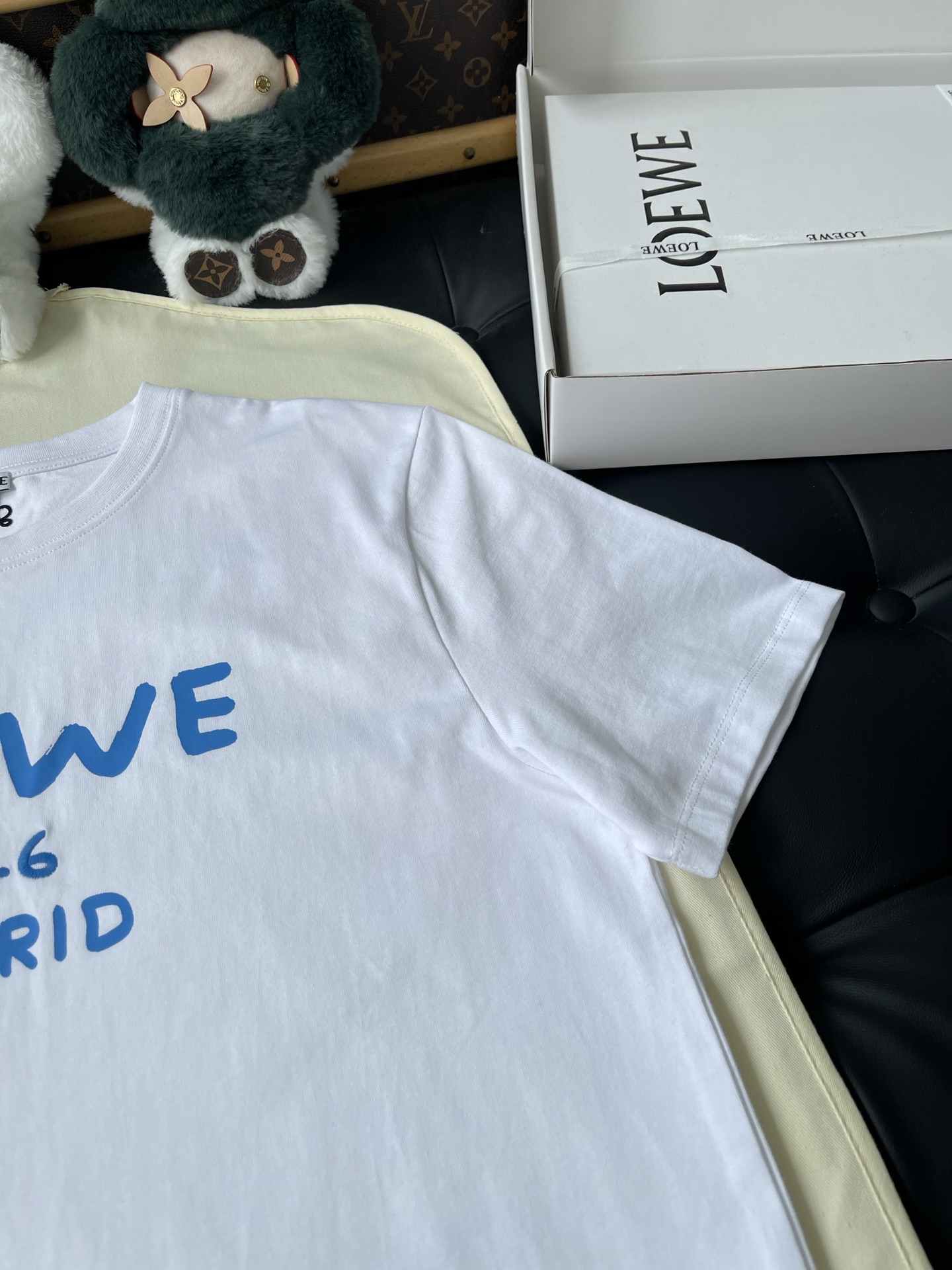 Madrid Wordmark Crewneck T-Shirt — product photograph