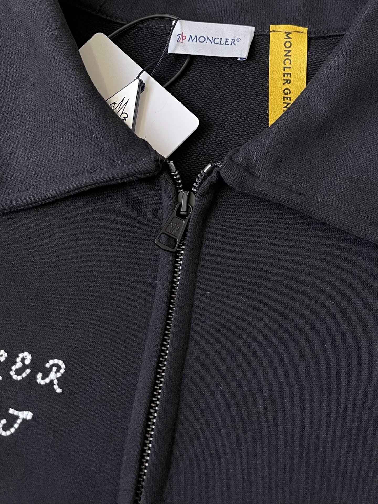 Fragment Zip-Neck Polo — product photograph