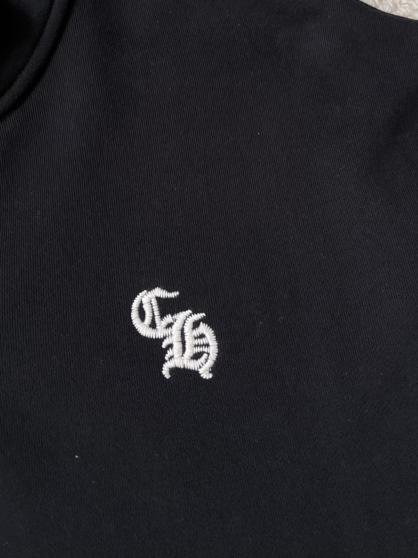 Gothic-Letter Quarter-Zip Matching Separates — product photograph