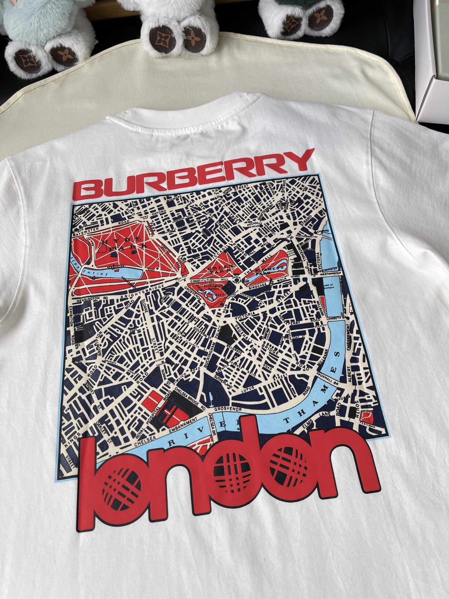 Map-Graphic Back T-Shirt — product photograph