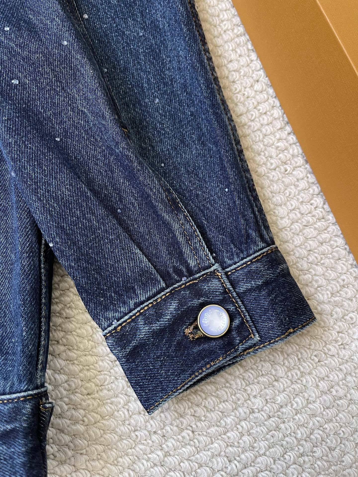 Small-Wordmark Denim Jacket — product photograph
