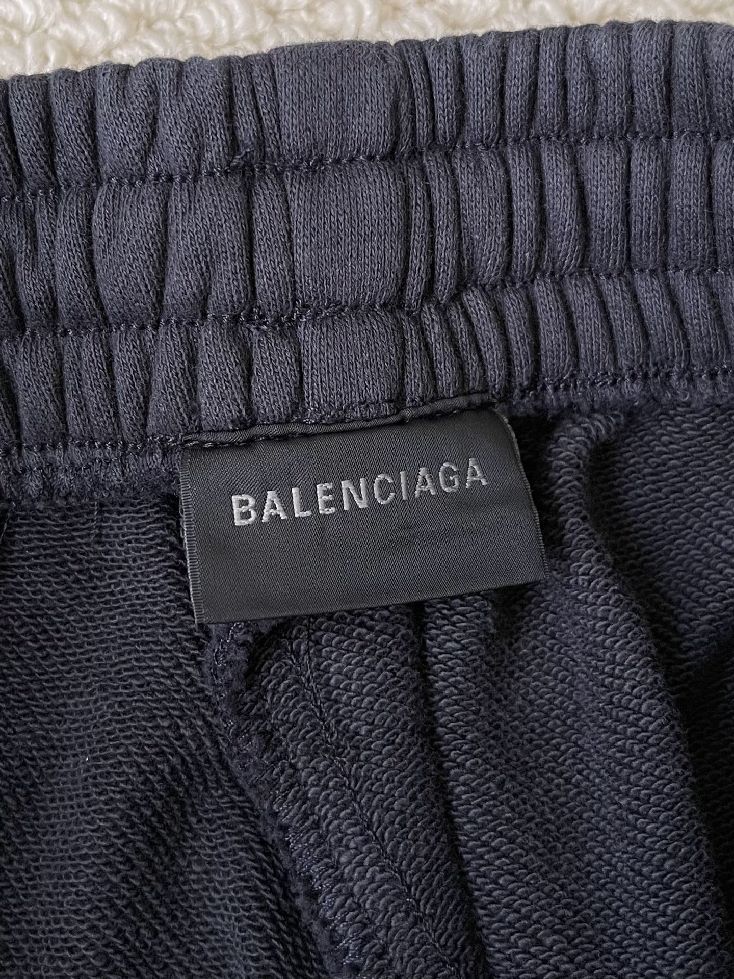 Check-Panel Wide-Leg Trousers — product photograph