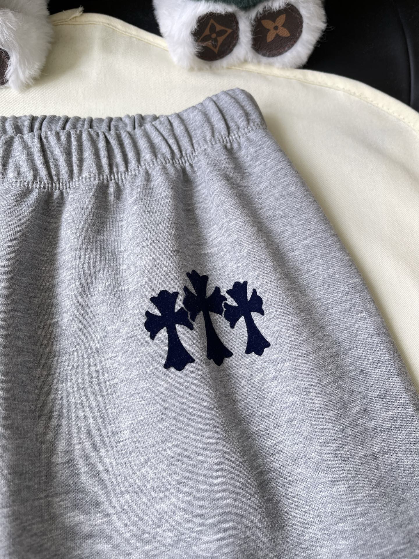 Triple-Cross Straight-Leg Sweatpants — product photograph