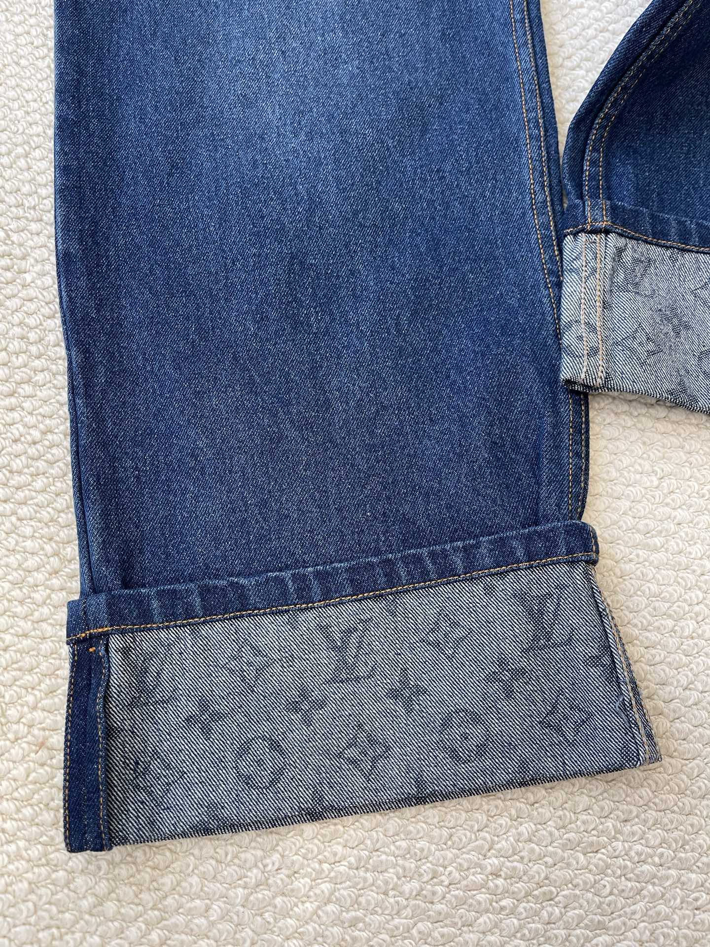 Denim Varsity Jacket and Jeans Separates — product photograph