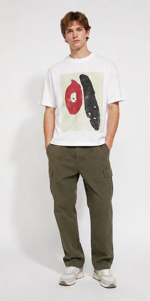 Abstract Shapes Graphic T-Shirt — product photograph